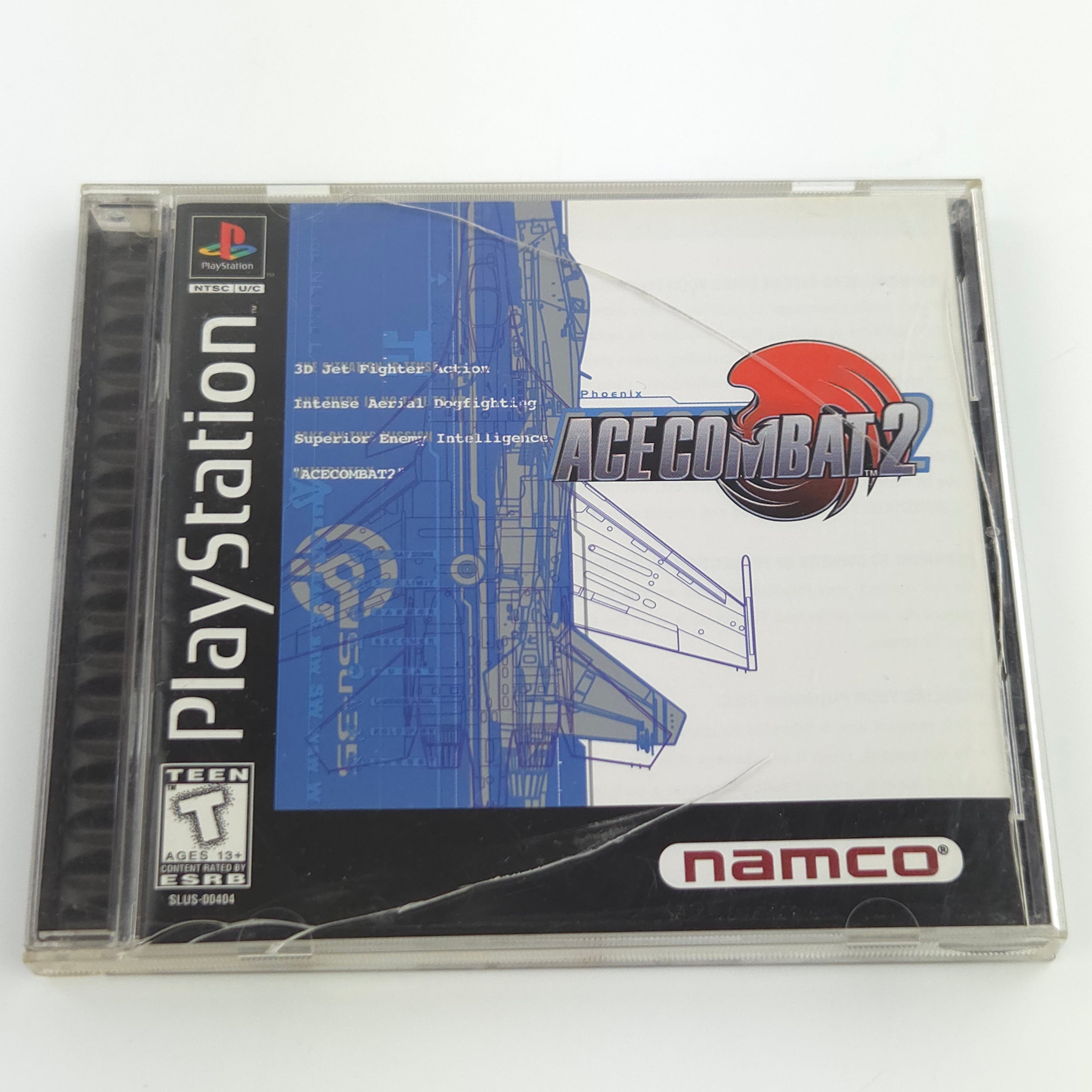 Playstation 1 Spiel – Ace Combat 2 PS1 NTSC-U/C OVP