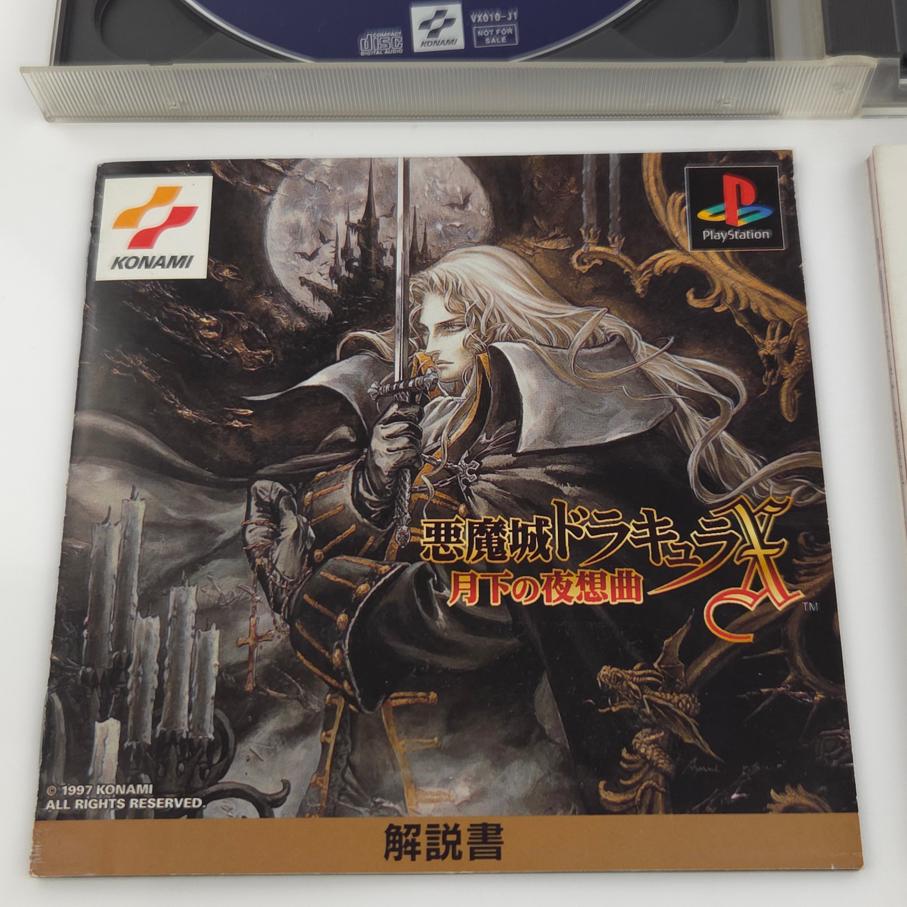 Playstation 1 Spiel – Akumajou Dracula X (OVP NTSC-J)