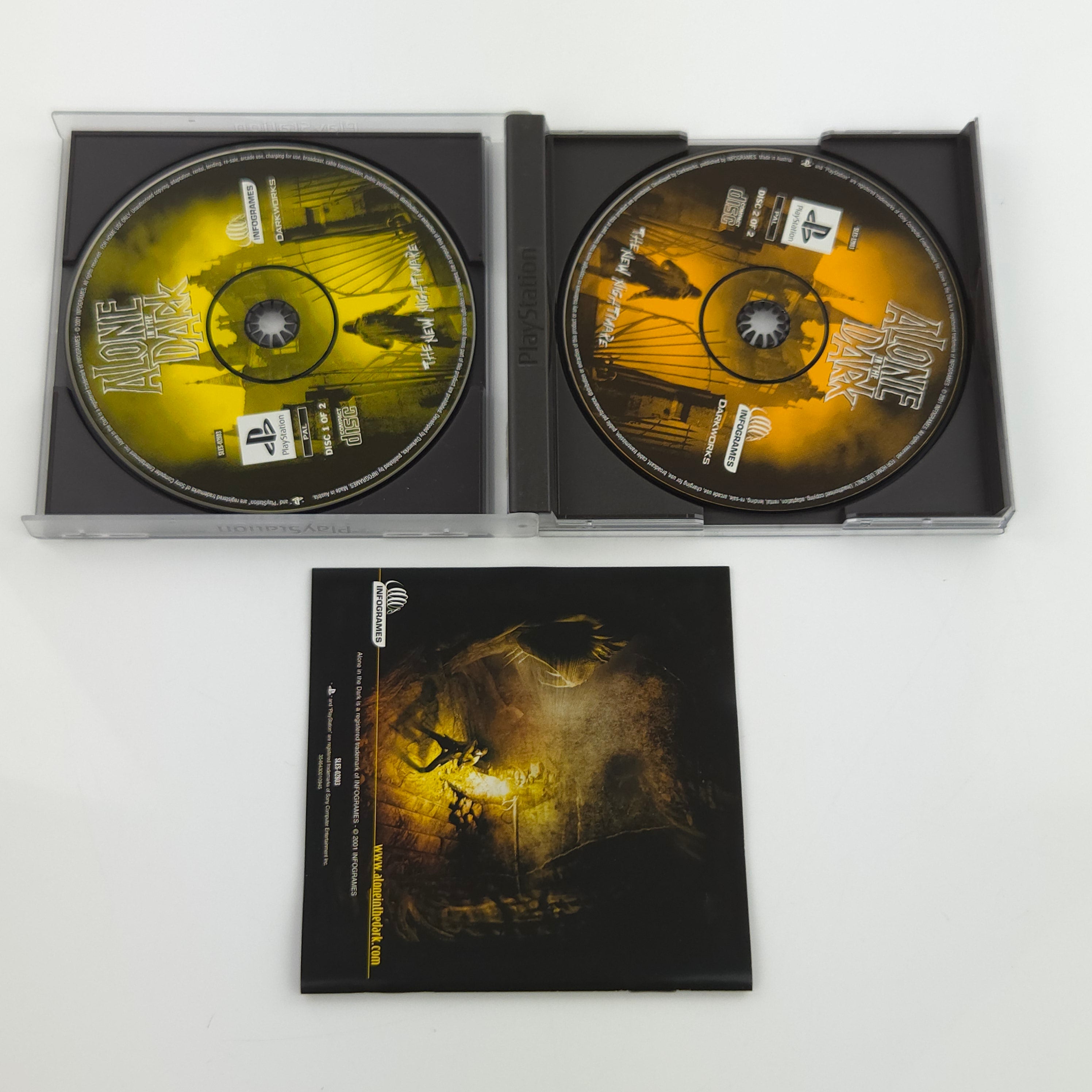 Playstation 1 Spiel – Alone in the Dark The New Nightmare PS1