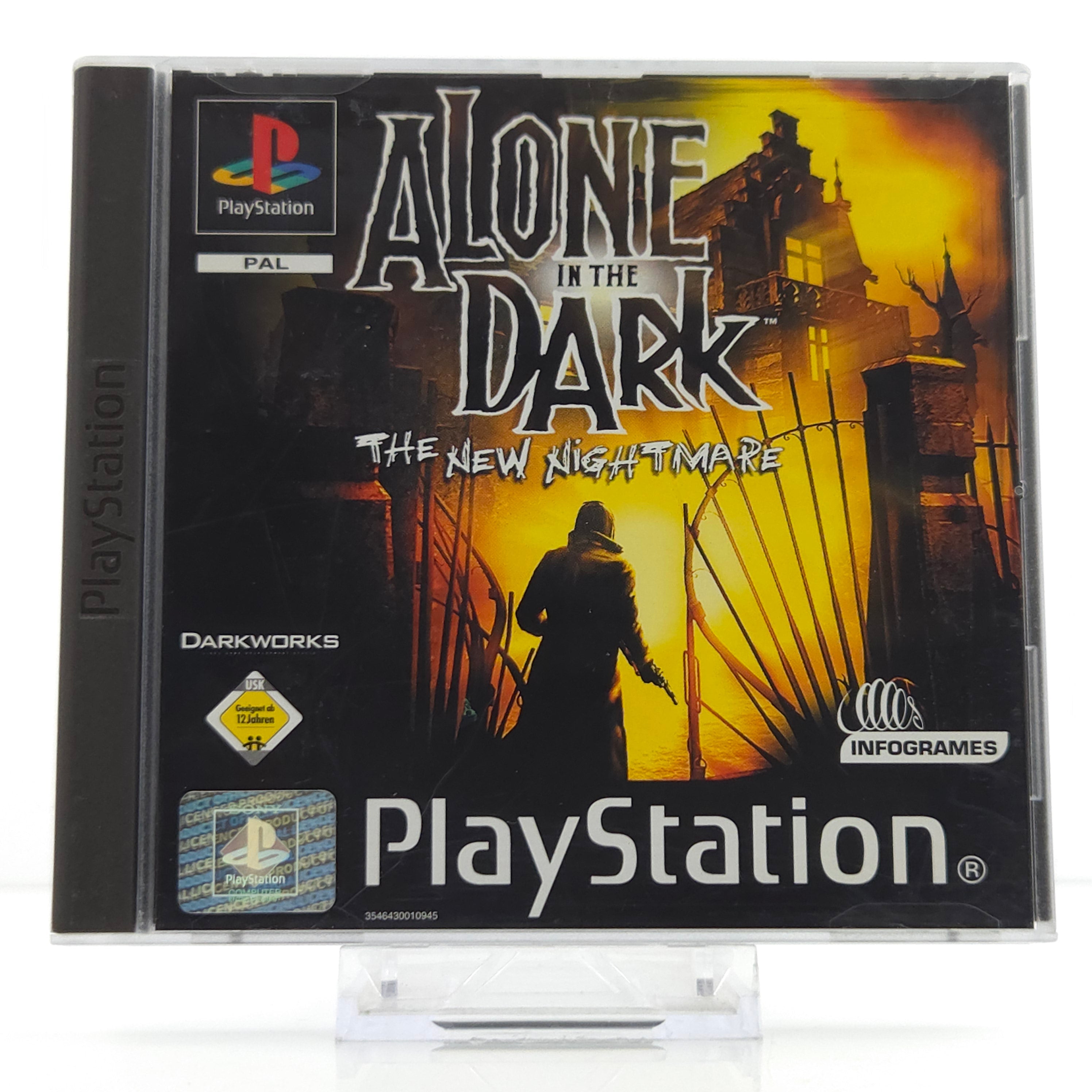 Playstation 1 Spiel – Alone in the Dark The New Nightmare PS1