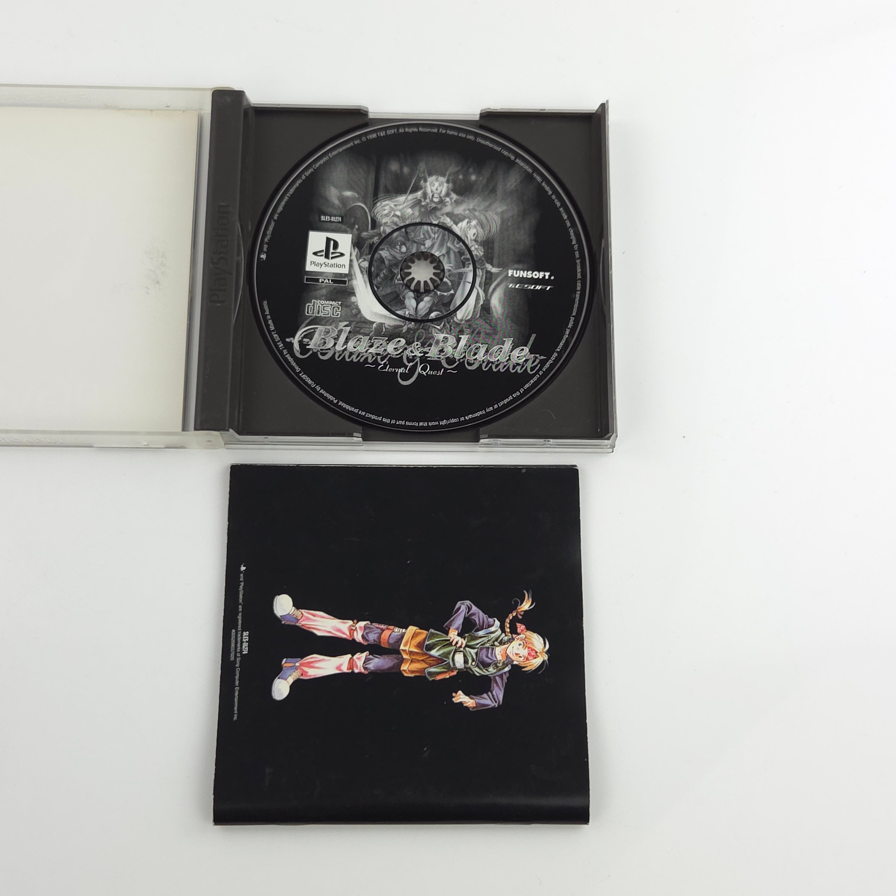 Playstation 1 Spiel – Blaze and Blade Eternal Quest OVP