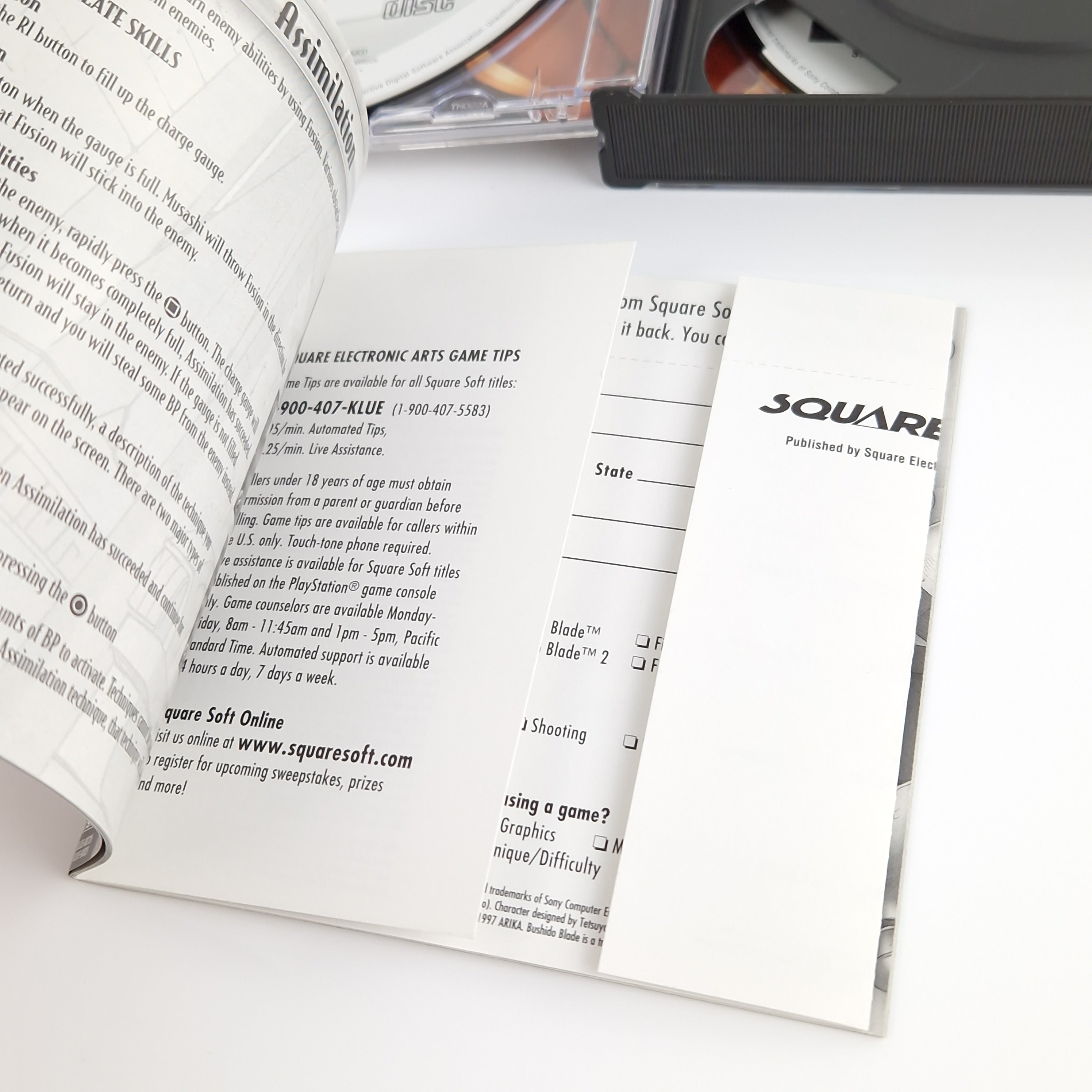 Playstation 1 Spiel – Brave Fencer Musashi + Guide (OVP)