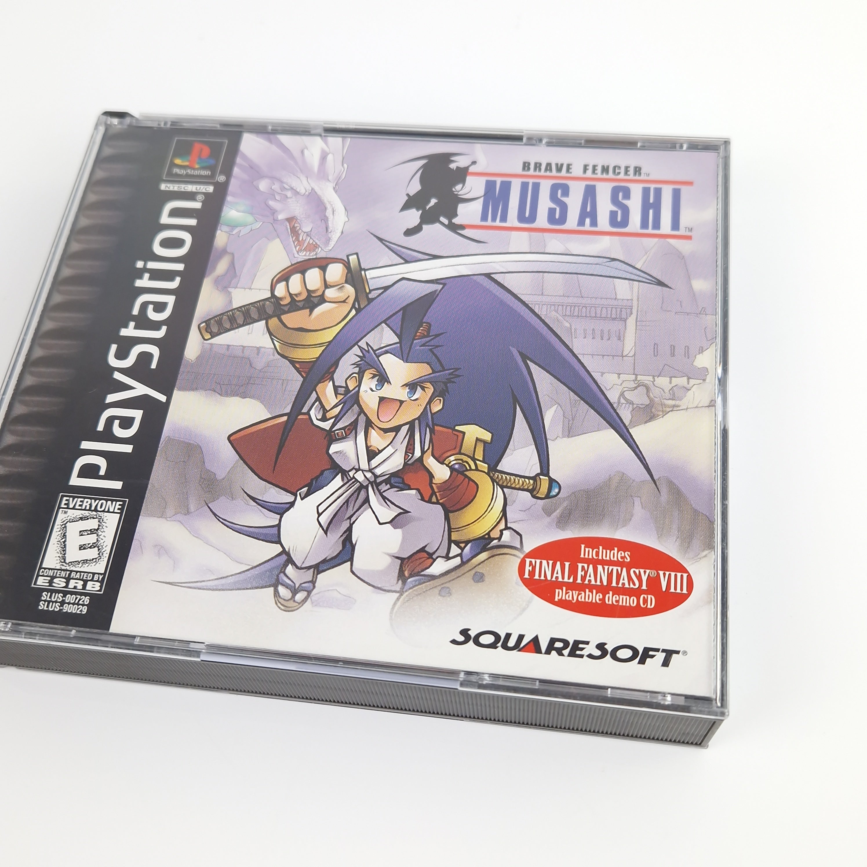 Playstation 1 Spiel – Brave Fencer Musashi + Guide (OVP)