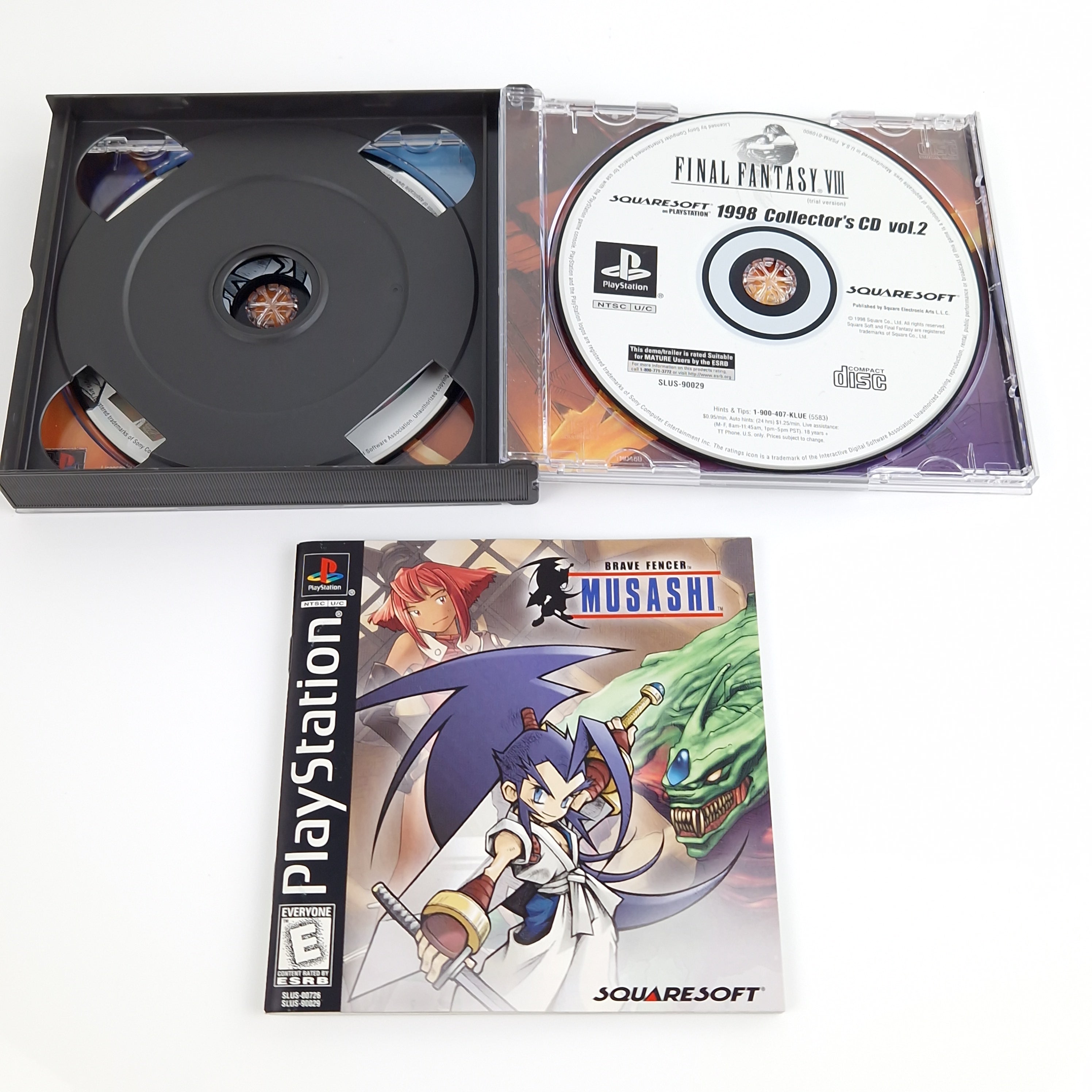 Playstation 1 Spiel – Brave Fencer Musashi + Guide (OVP)