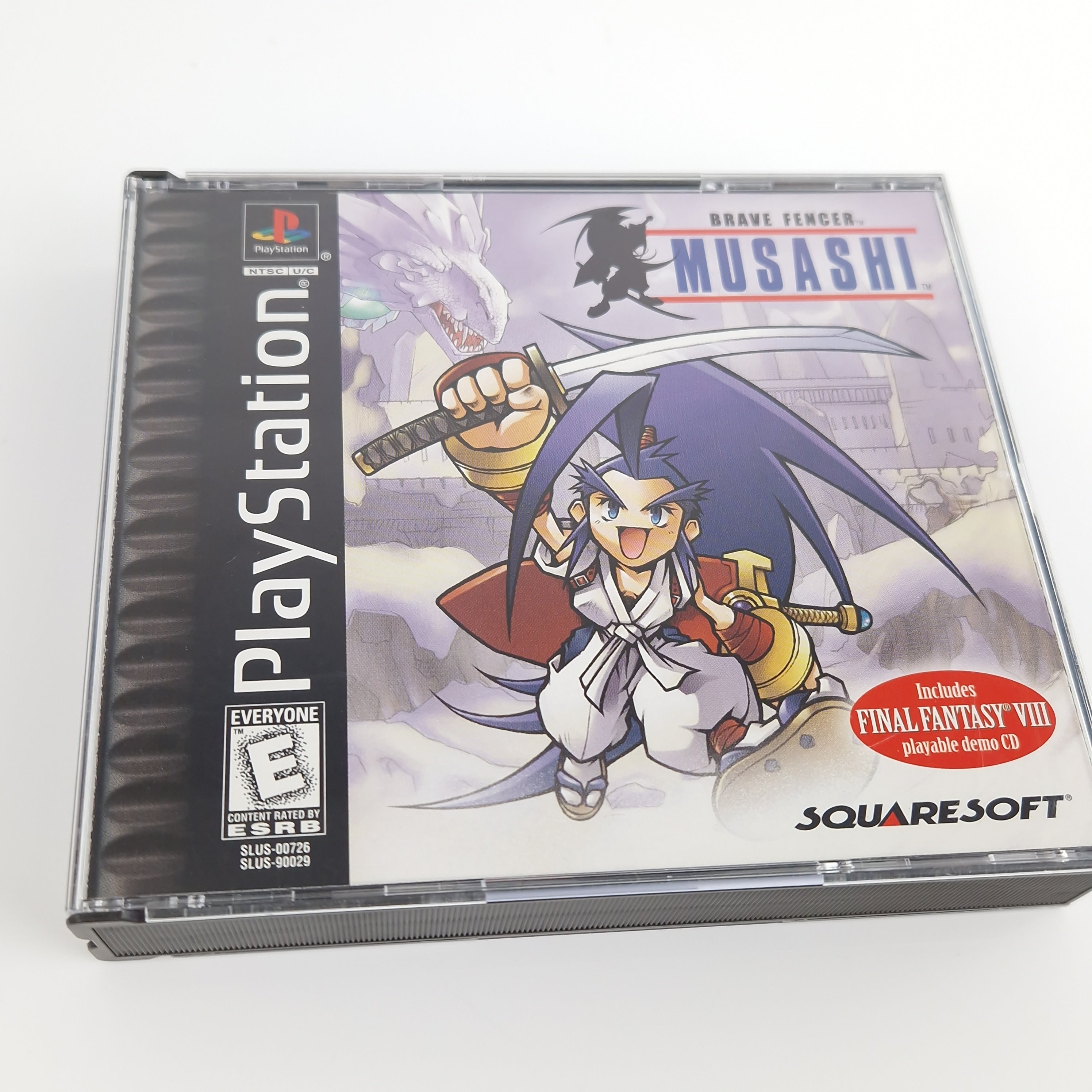 Playstation 1 Spiel – Brave Fencer Musashi + Guide (OVP)