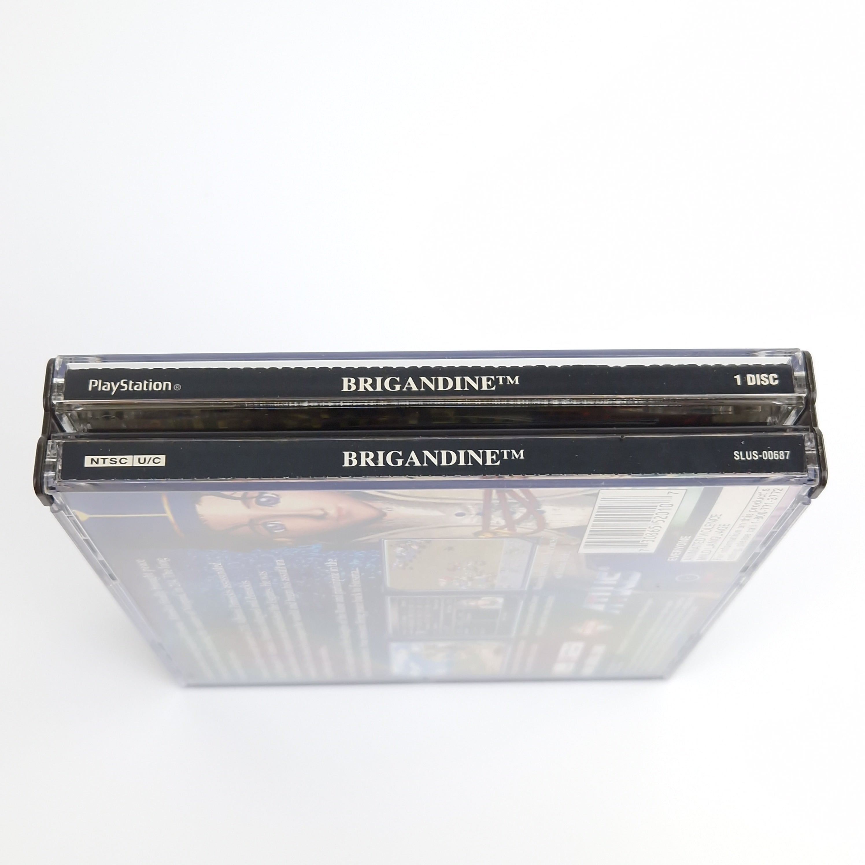 Playstation 1 Spiel – Brigandine mit Strategy Guide OVP