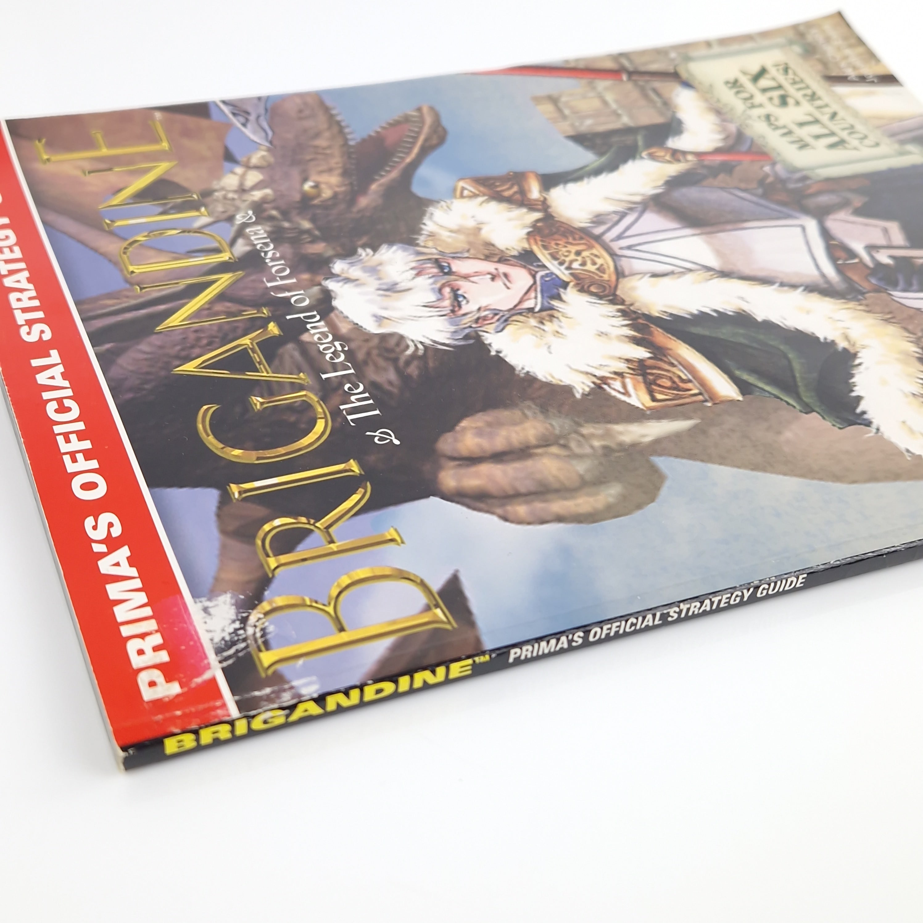 Playstation 1 Spiel – Brigandine mit Strategy Guide OVP