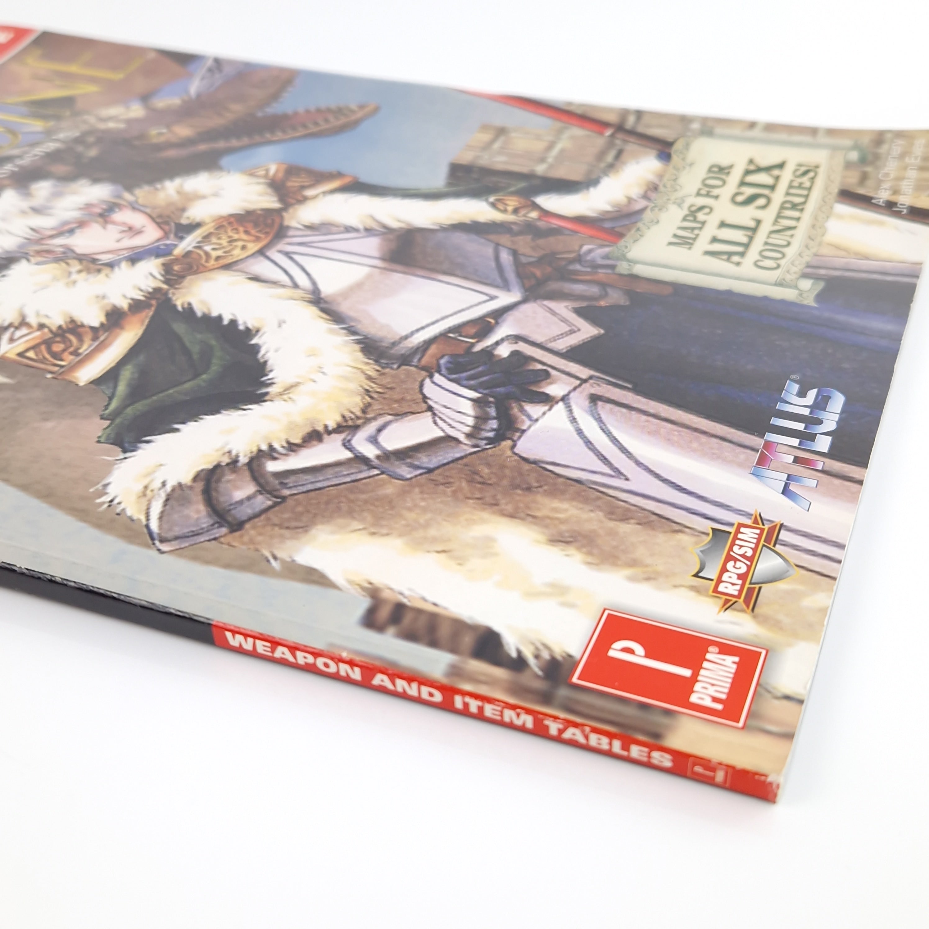 Playstation 1 Spiel – Brigandine mit Strategy Guide OVP