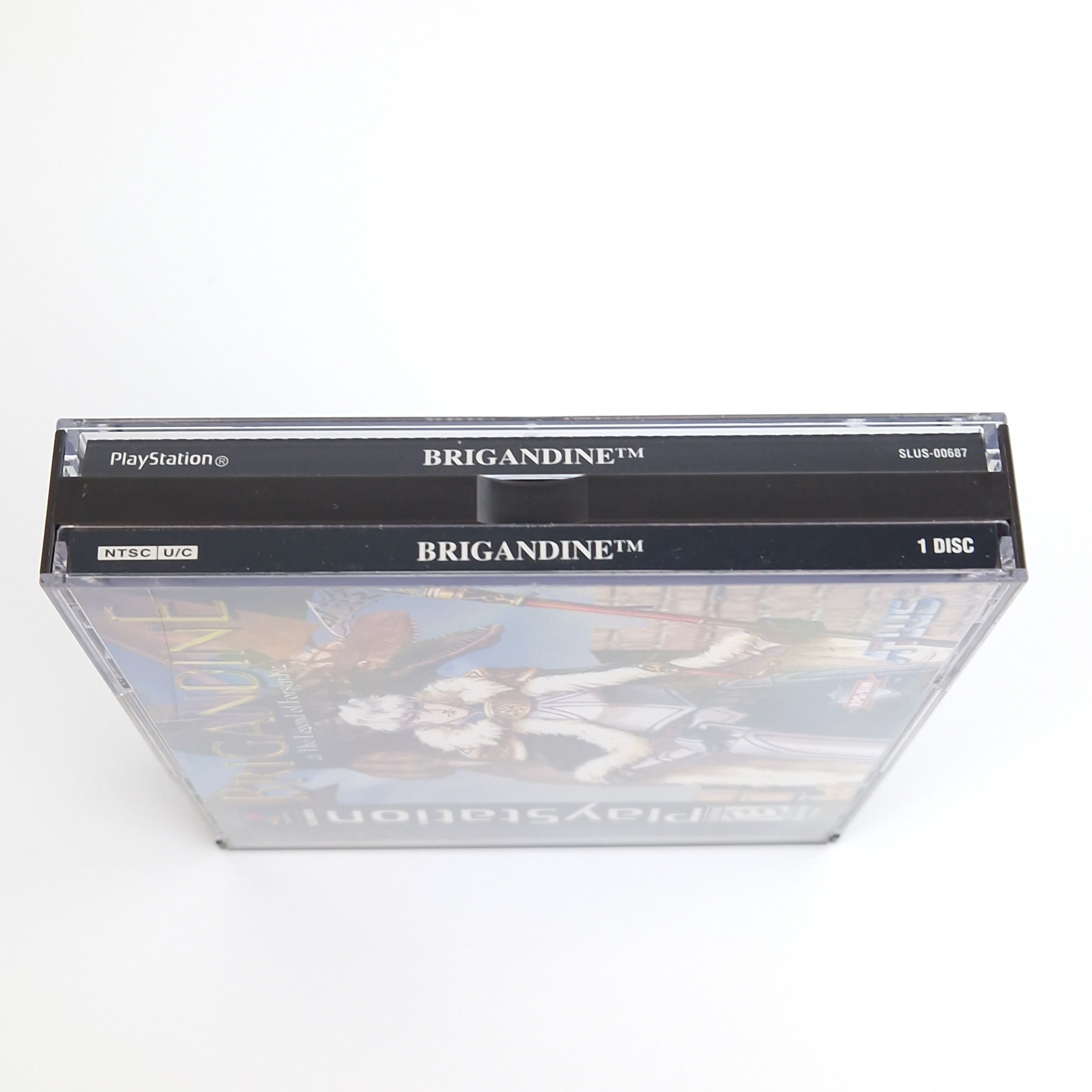 Playstation 1 Spiel – Brigandine mit Strategy Guide OVP