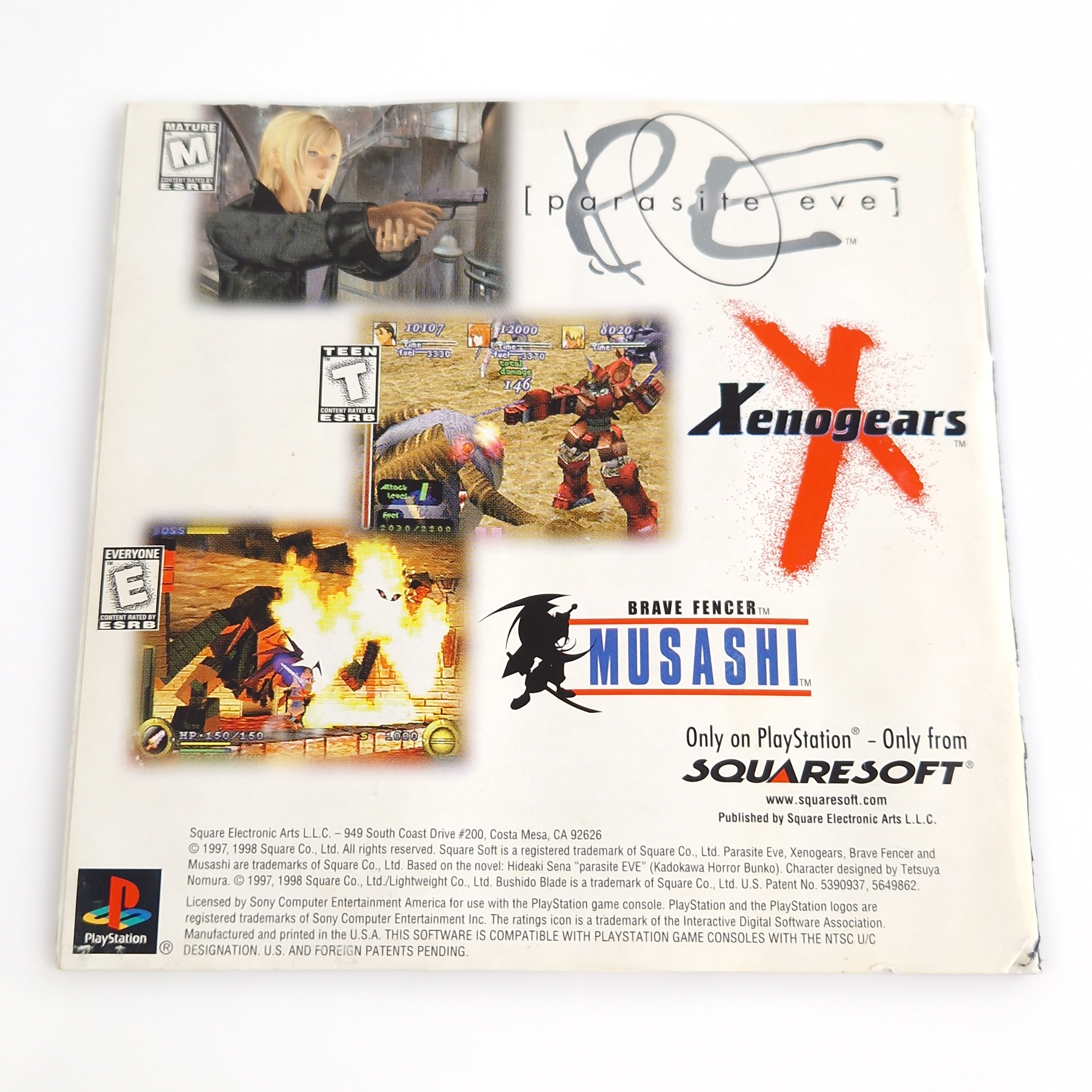 Playstation 1 Spiel – Bushido Blade 2 USA OVP Strategy Guide