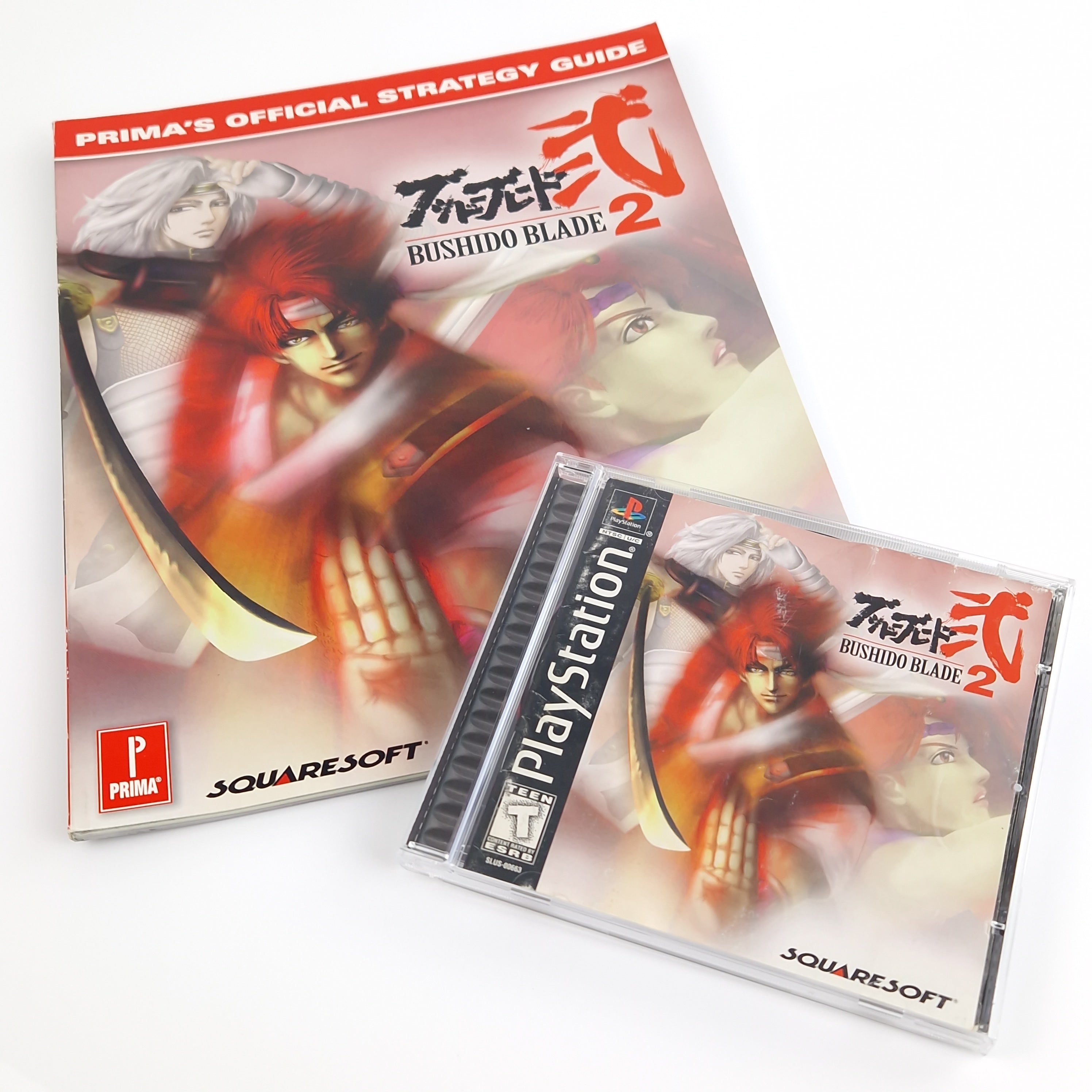Playstation 1 Spiel – Bushido Blade 2 USA OVP Strategy Guide