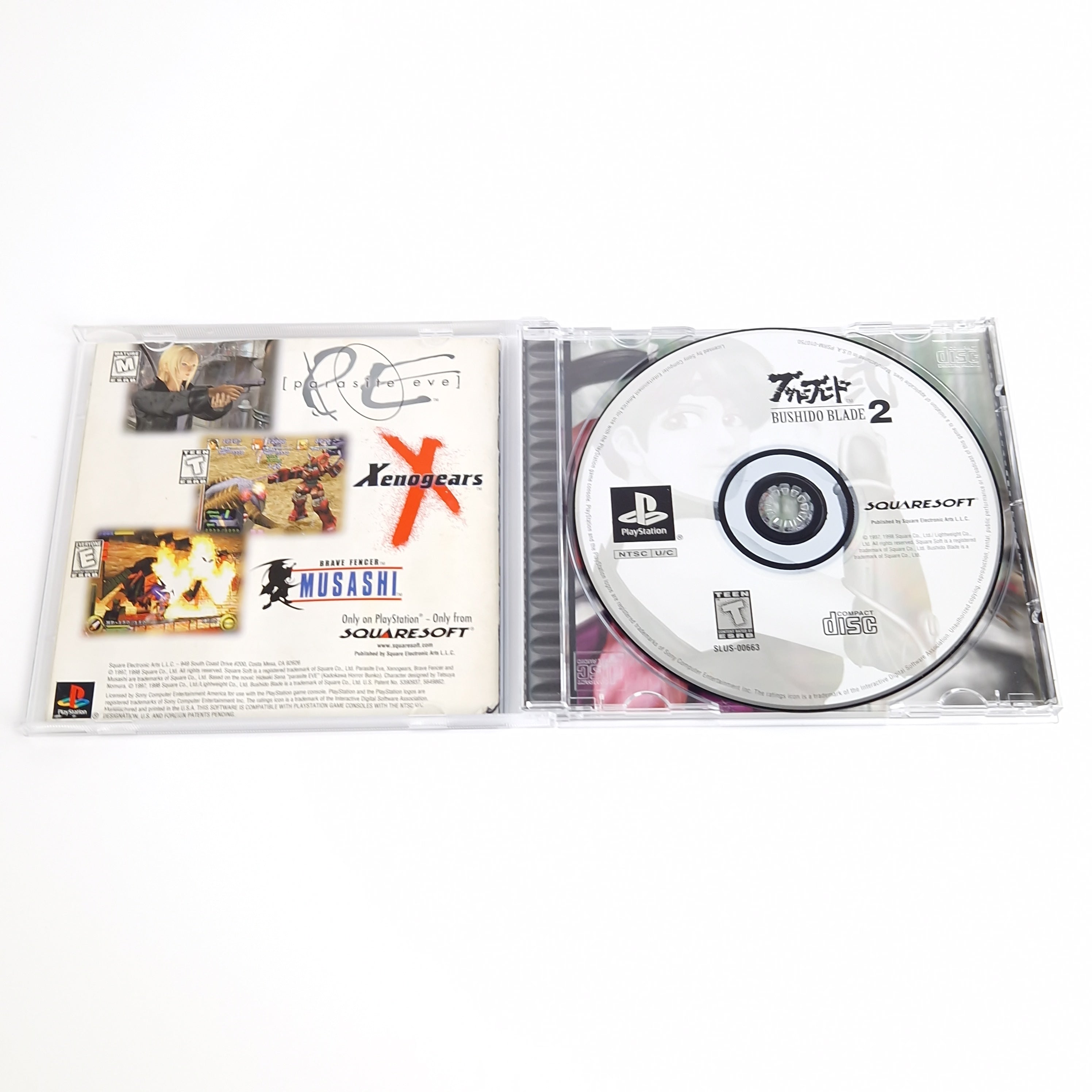 Playstation 1 Spiel – Bushido Blade 2 USA OVP Strategy Guide