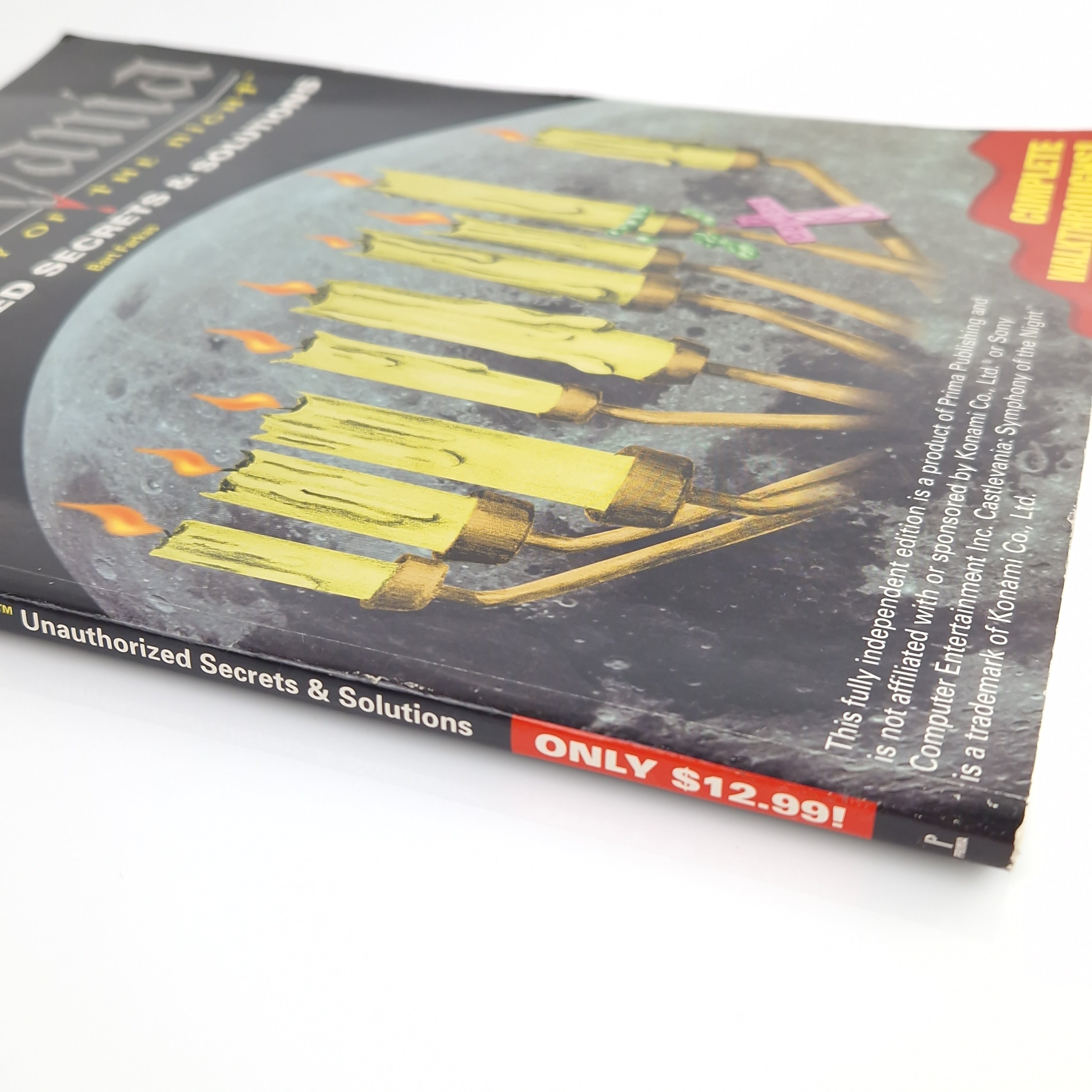 Playstation 1 Spiel – Castlevania Symphony of the Night Guide