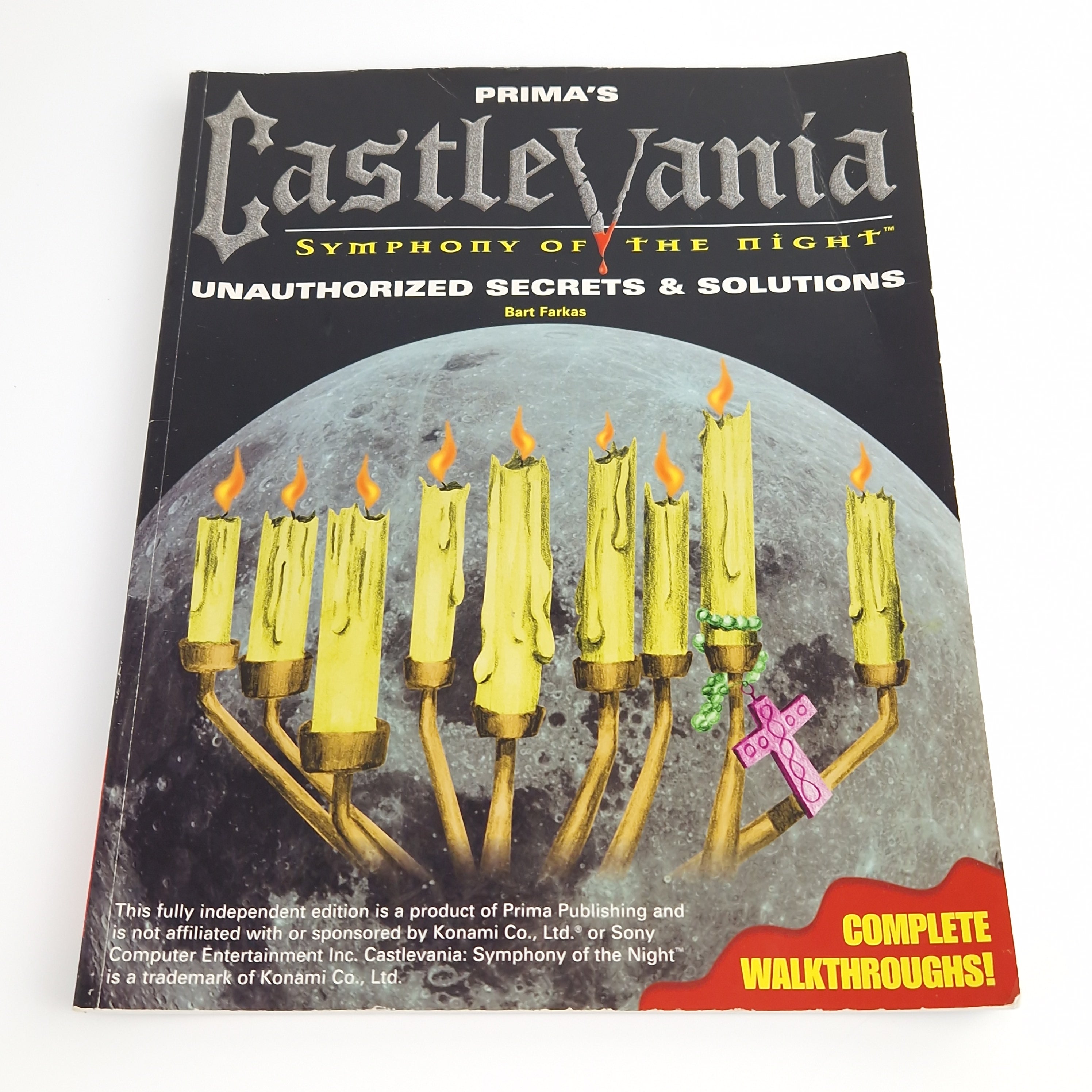 Playstation 1 Spiel – Castlevania Symphony of the Night Guide