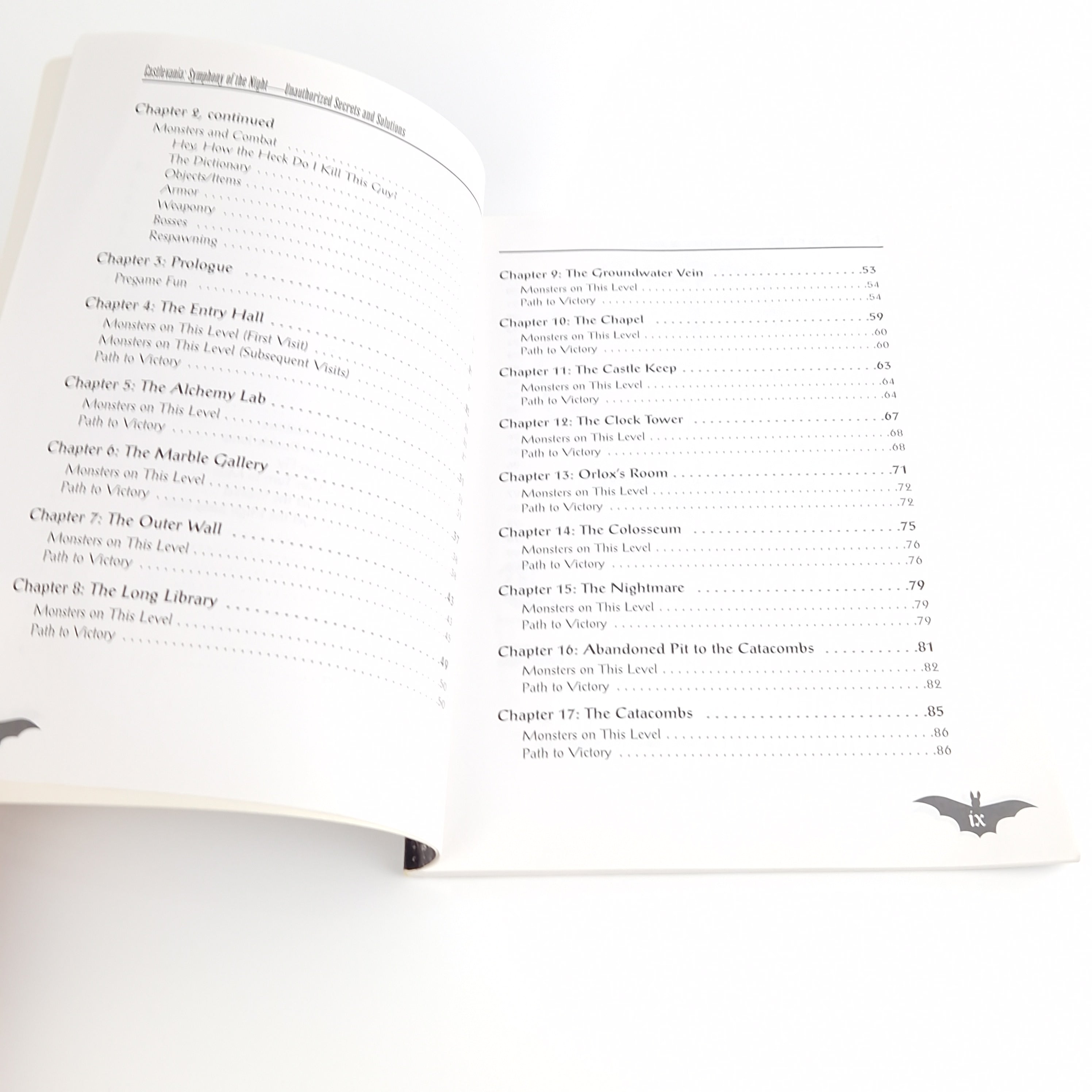 Playstation 1 Spiel – Castlevania Symphony of the Night Guide