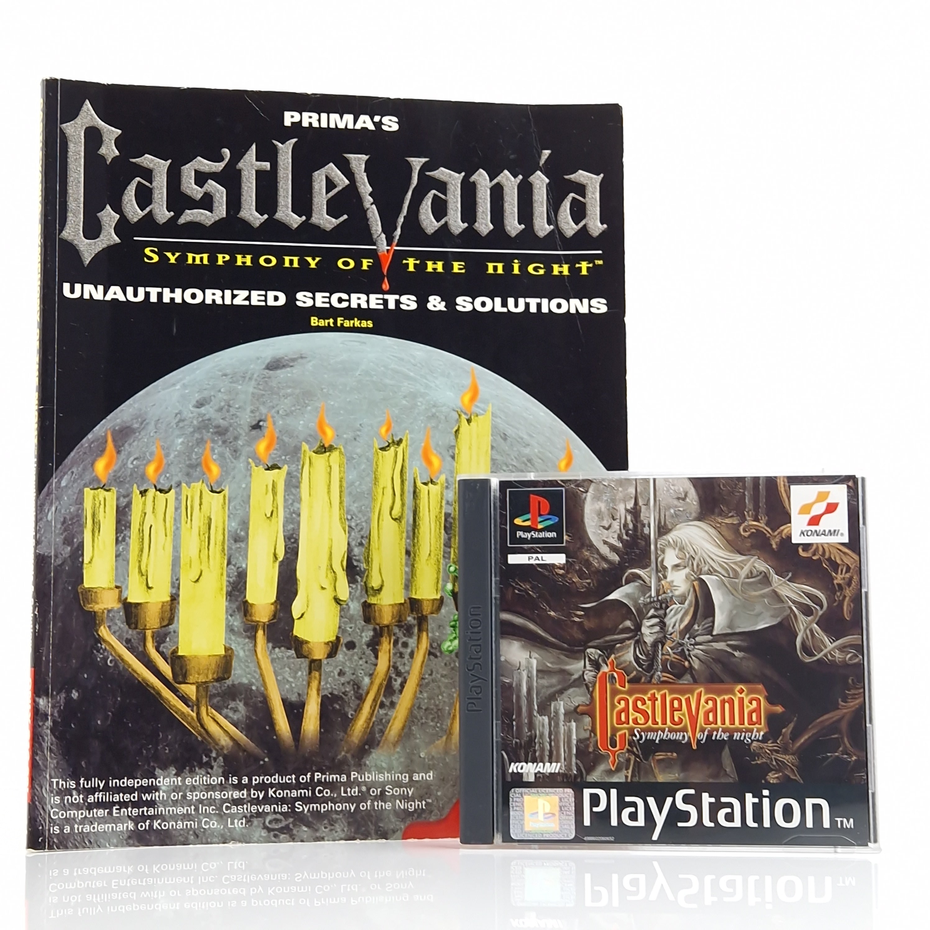 Playstation 1 Spiel – Castlevania Symphony of the Night Guide