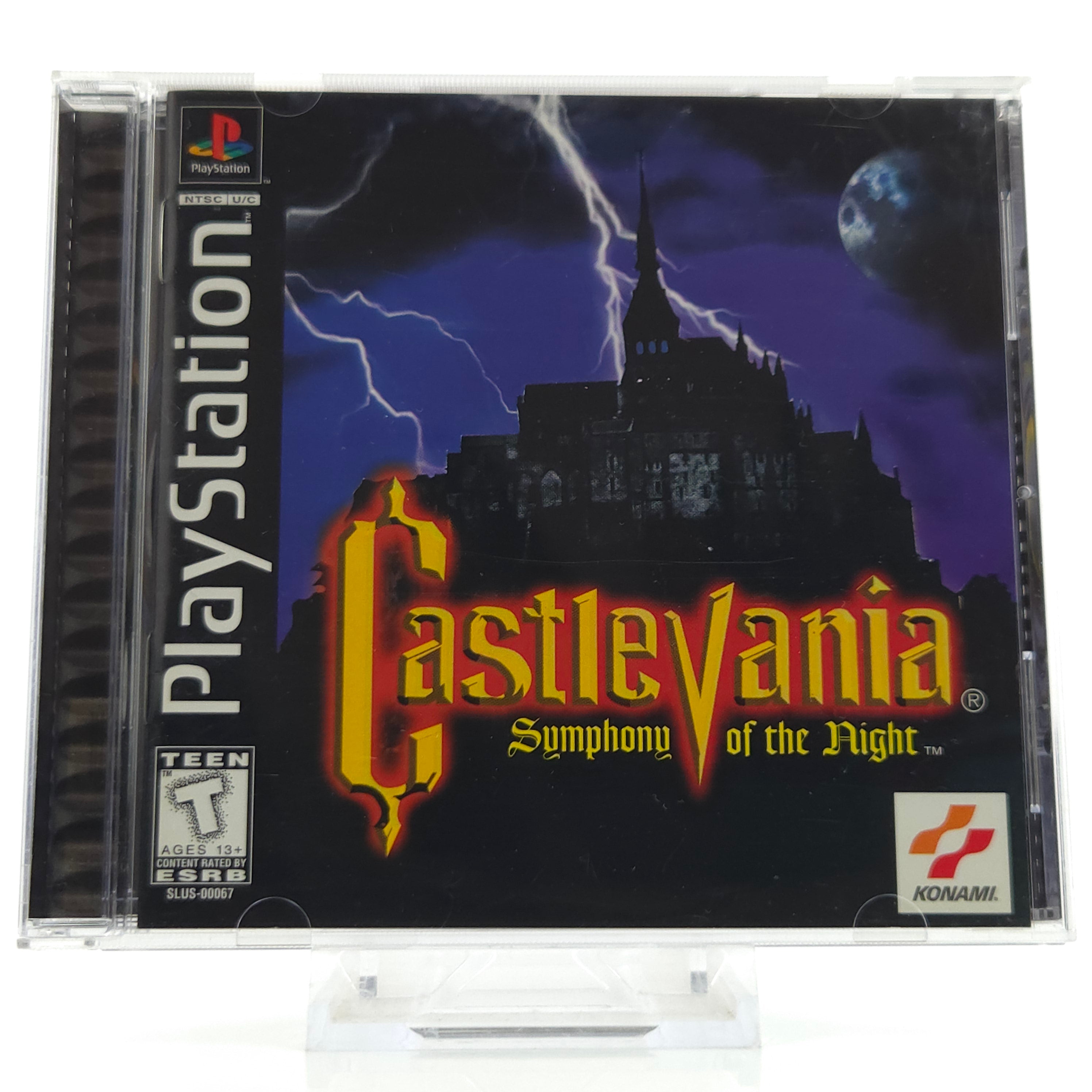 Playstation 1 Spiel – Castlevania Symphony of the Night
