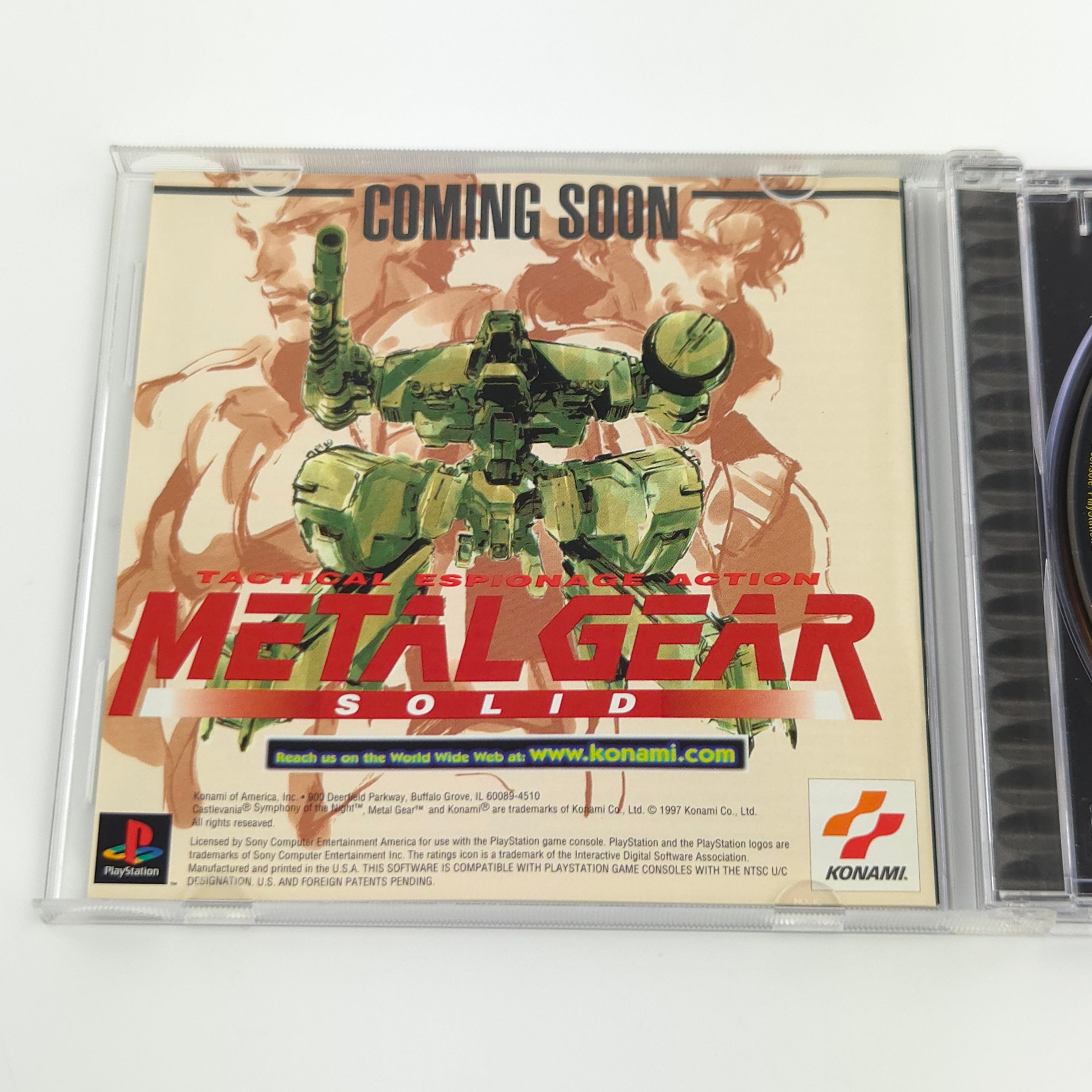 Playstation 1 Spiel – Castlevania Symphony of the Night