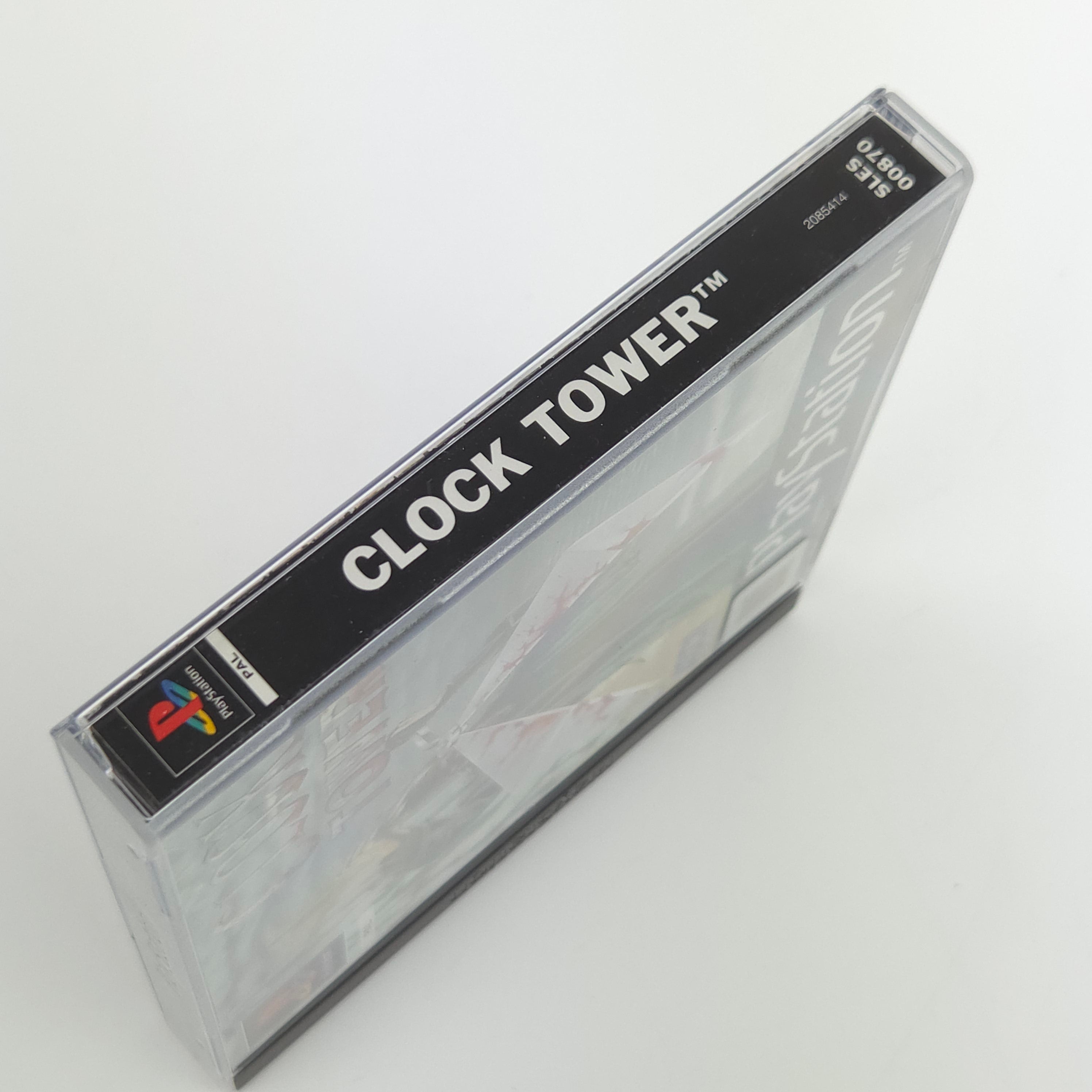 Playstation 1 Spiel – Clock Tower OVP Anleitung UK Version