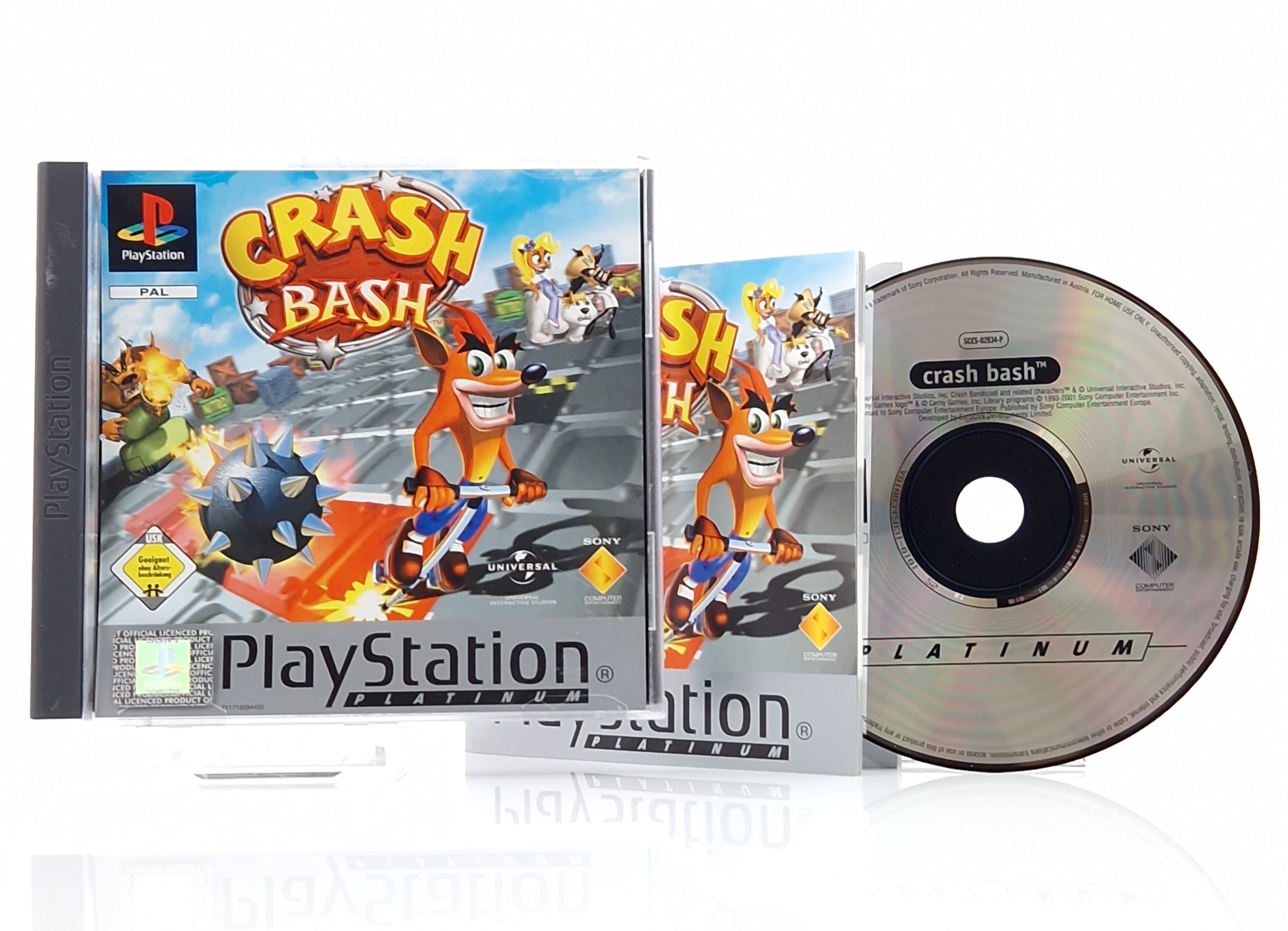 Playstation 1 Spiel – Crash Bash Platinum OVP PS1