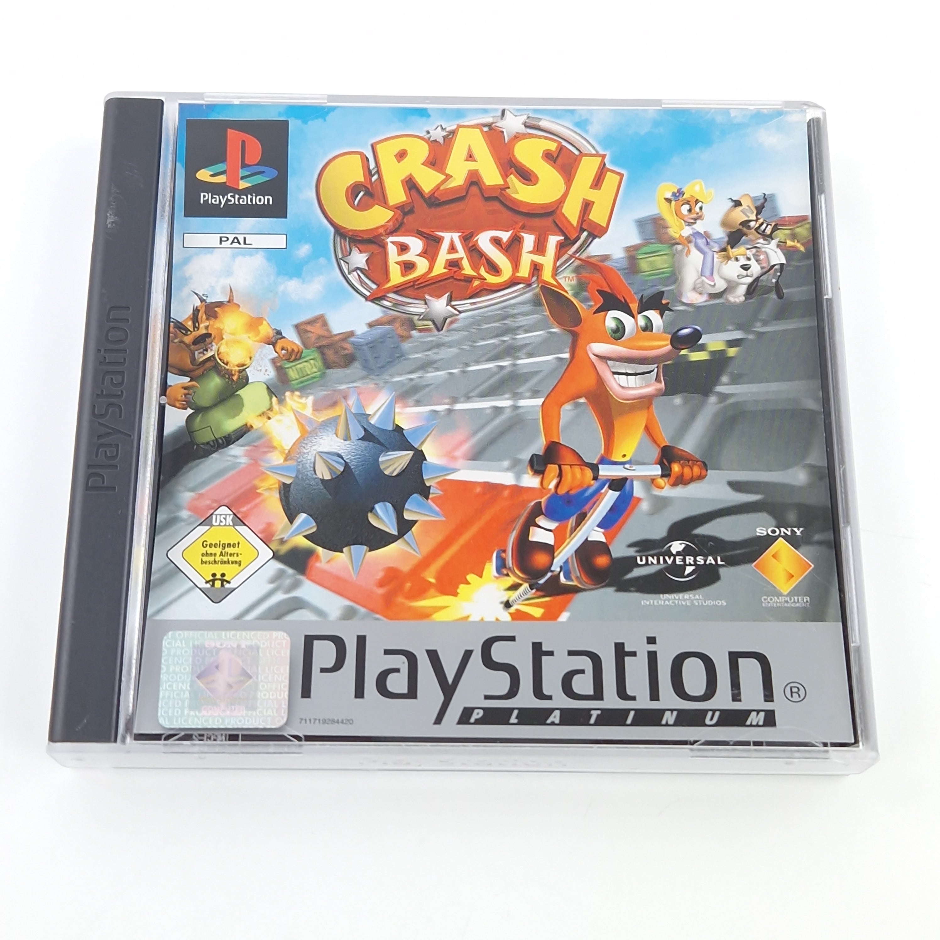 Playstation 1 Spiel – Crash Bash Platinum OVP PS1