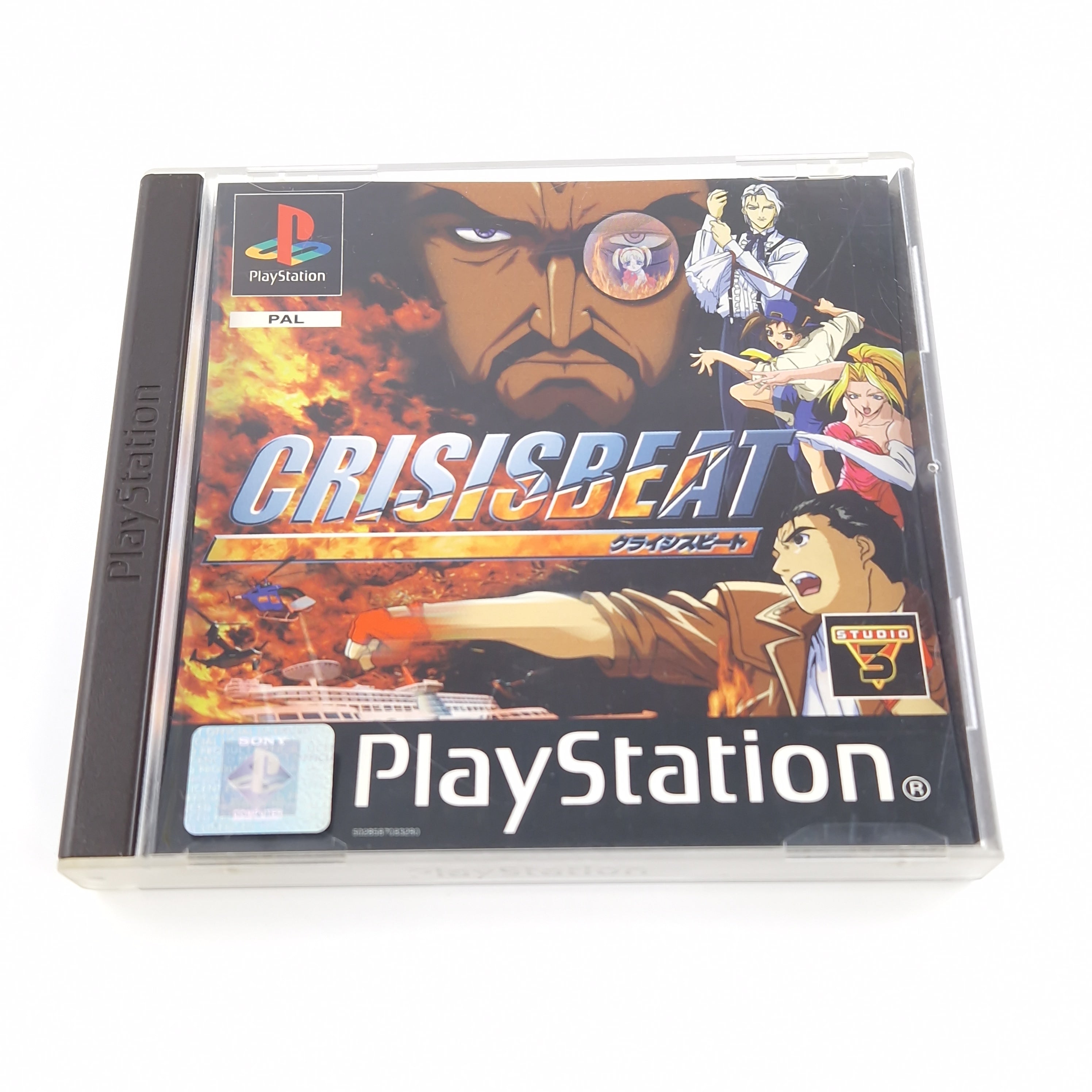 Playstation 1 Spiel – Crisis Beat (PS1 OVP PAL)