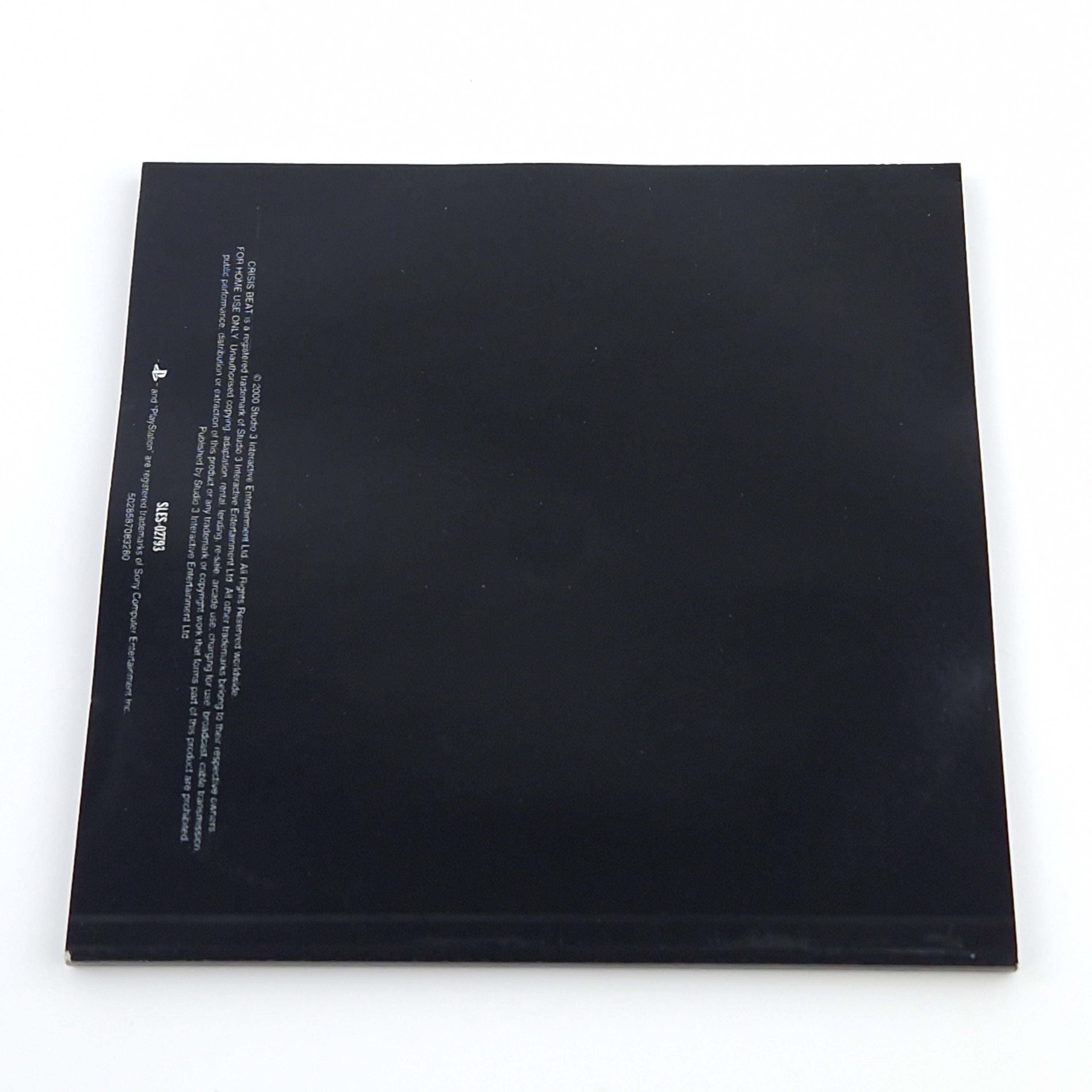 Playstation 1 Spiel – Crisis Beat (PS1 OVP PAL)