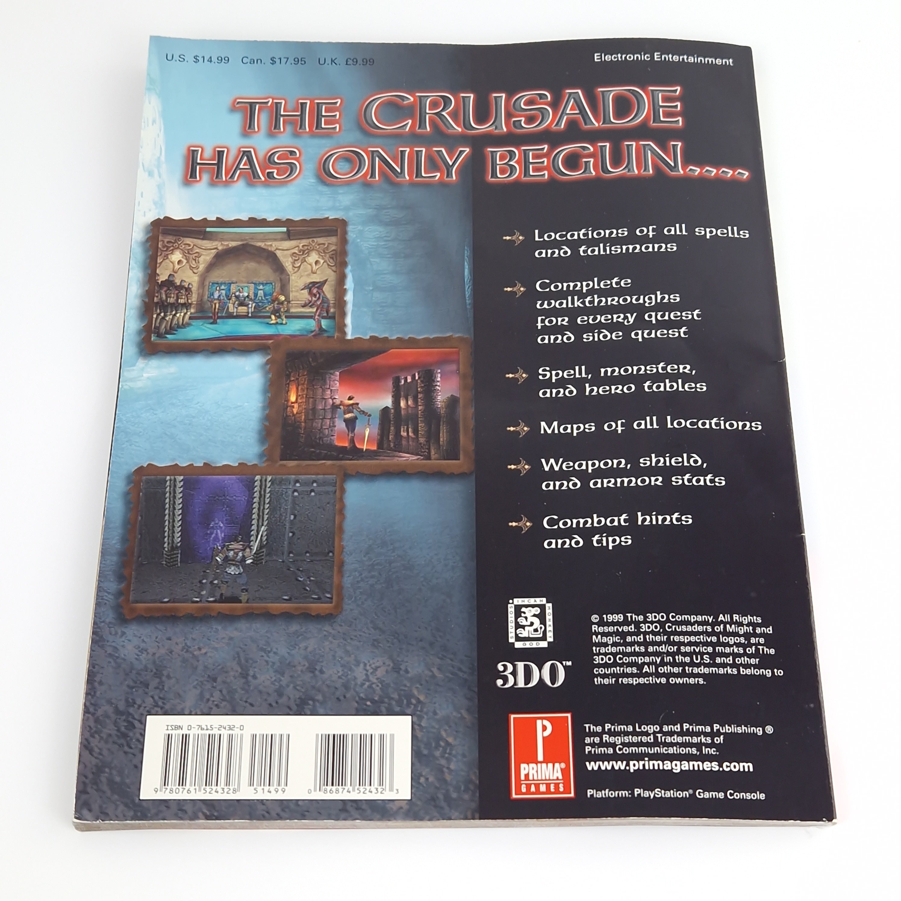 Playstation 1 Spiel – Crusaders of Might and Magic OVP