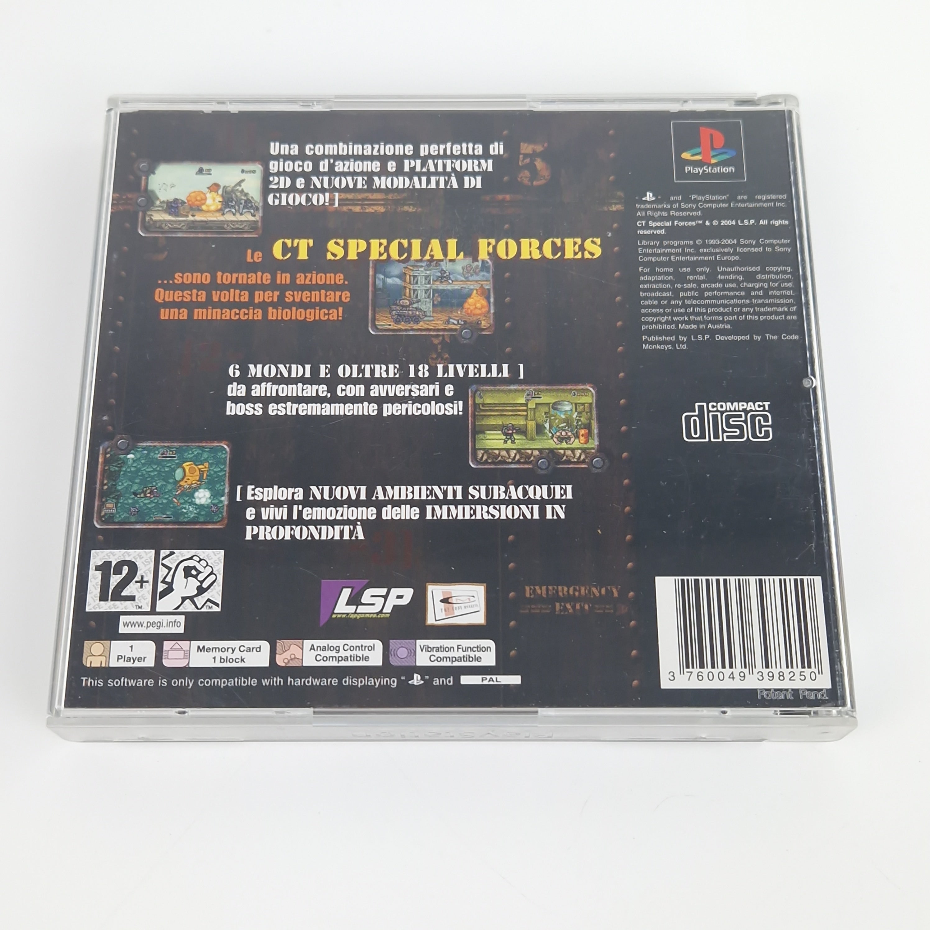 Playstation 1 Spiel – CT Special Forces PS1 OVP PAL
