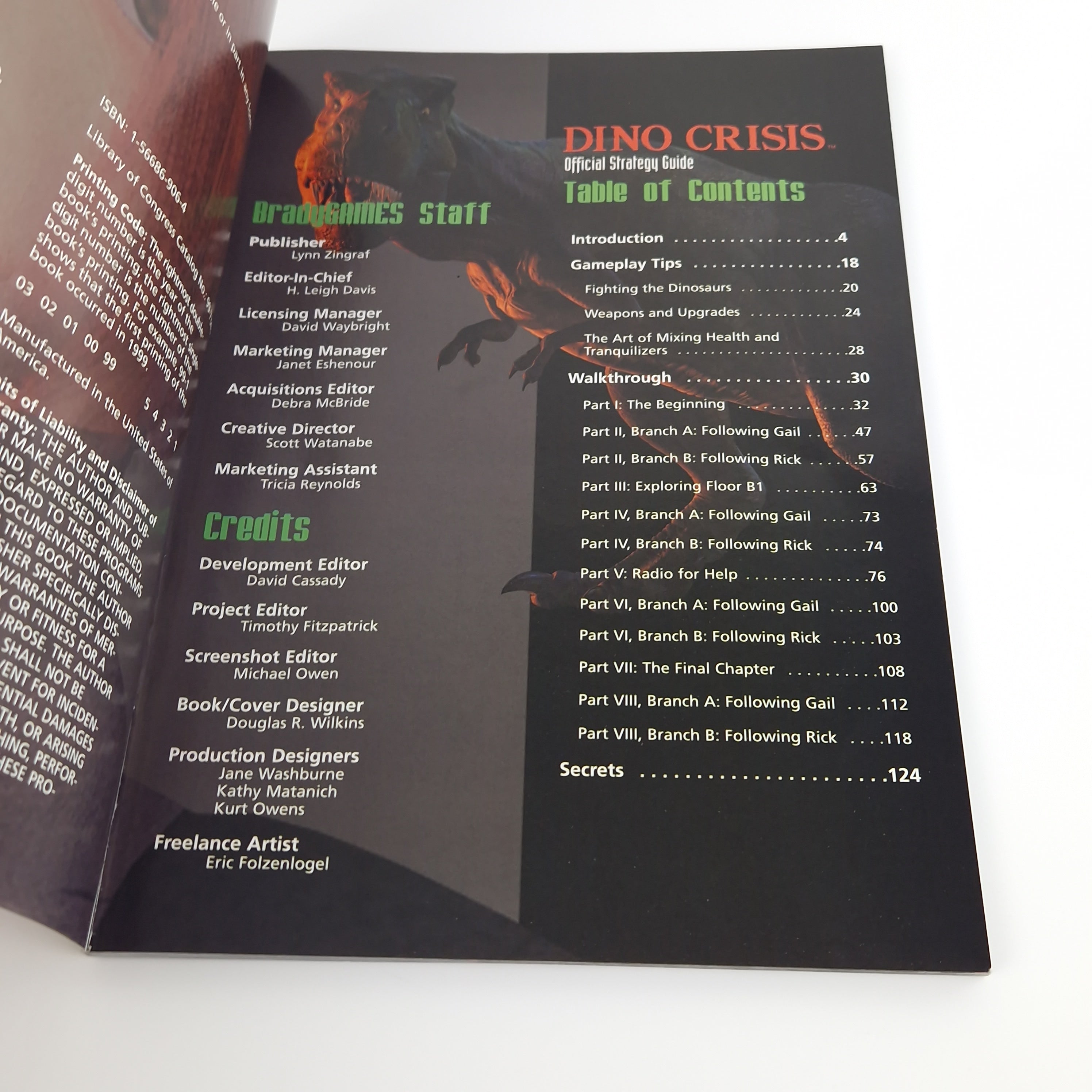 Playstation 1 Spiel – Dino Crisis mit Lösungsbuch (PAL)