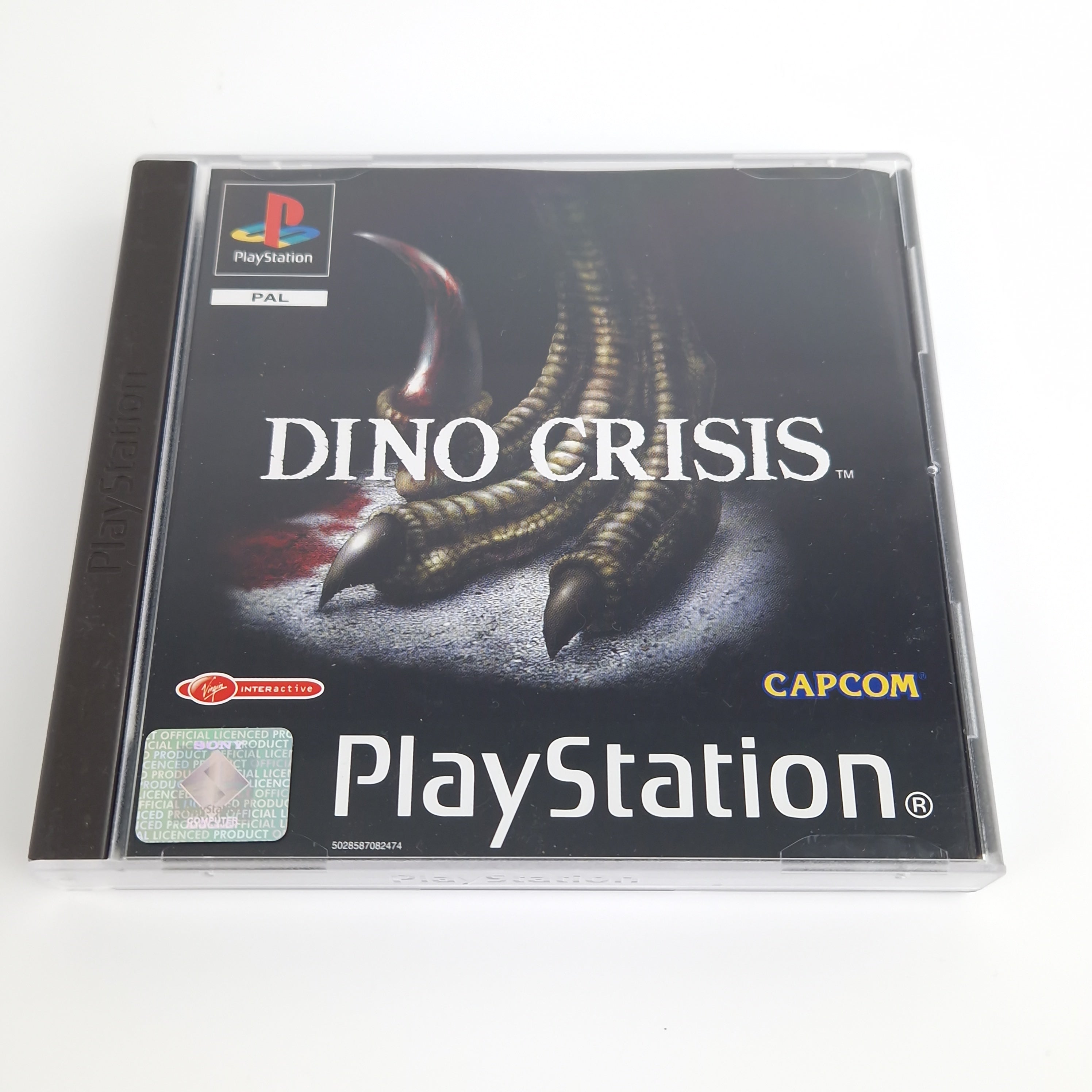 Playstation 1 Spiel – Dino Crisis mit Lösungsbuch (PAL)