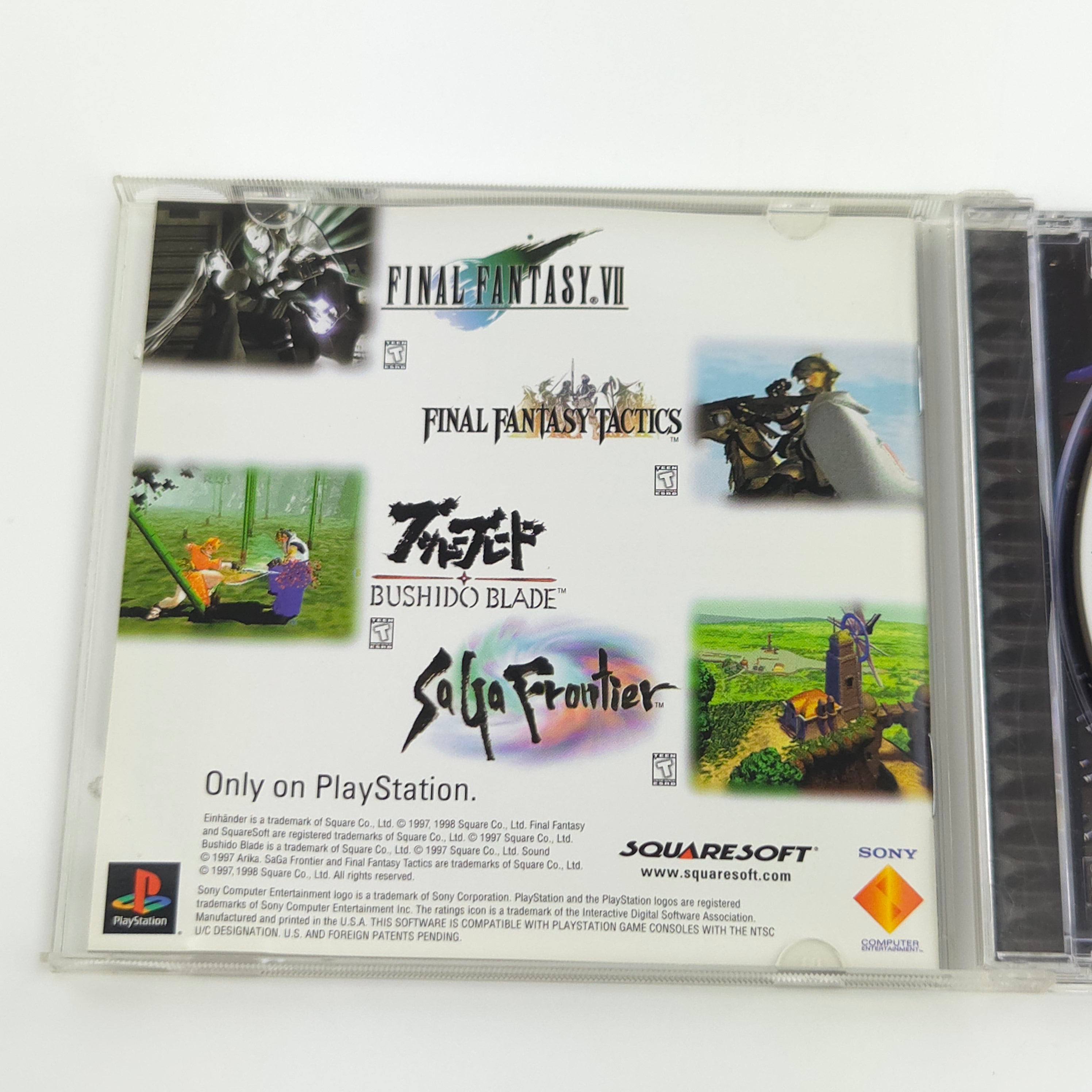 Playstation 1 Spiel – Einhänder (NTSC-USA OVP)
