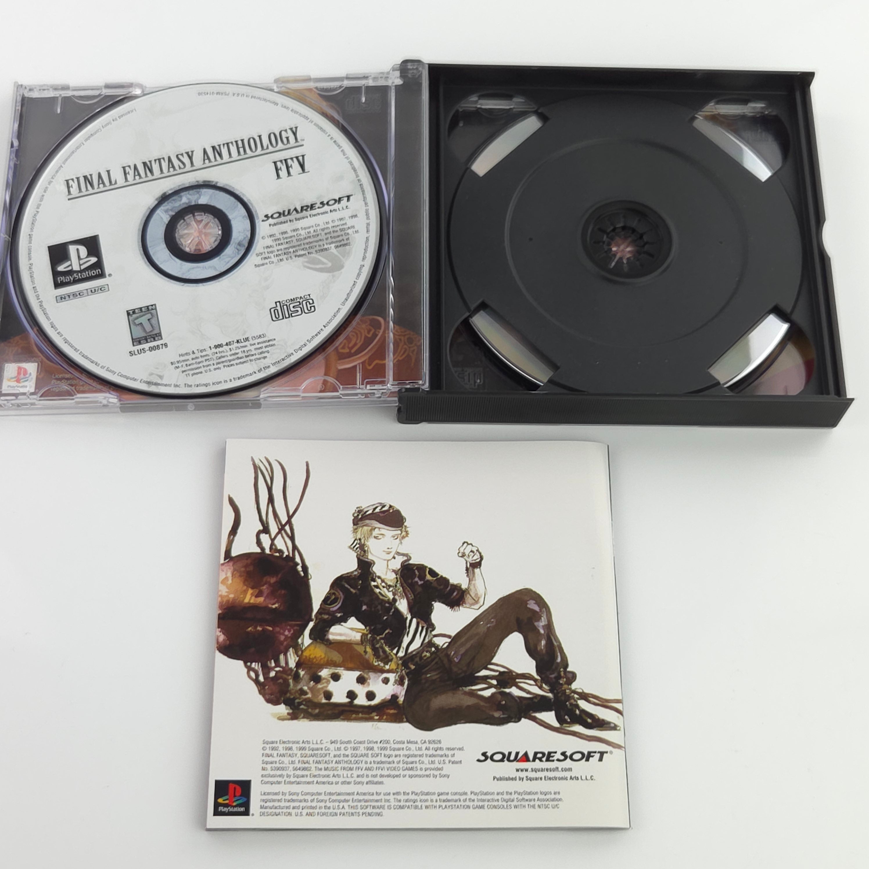 Playstation 1 Spiel – Final Fantasy Anthology OVP