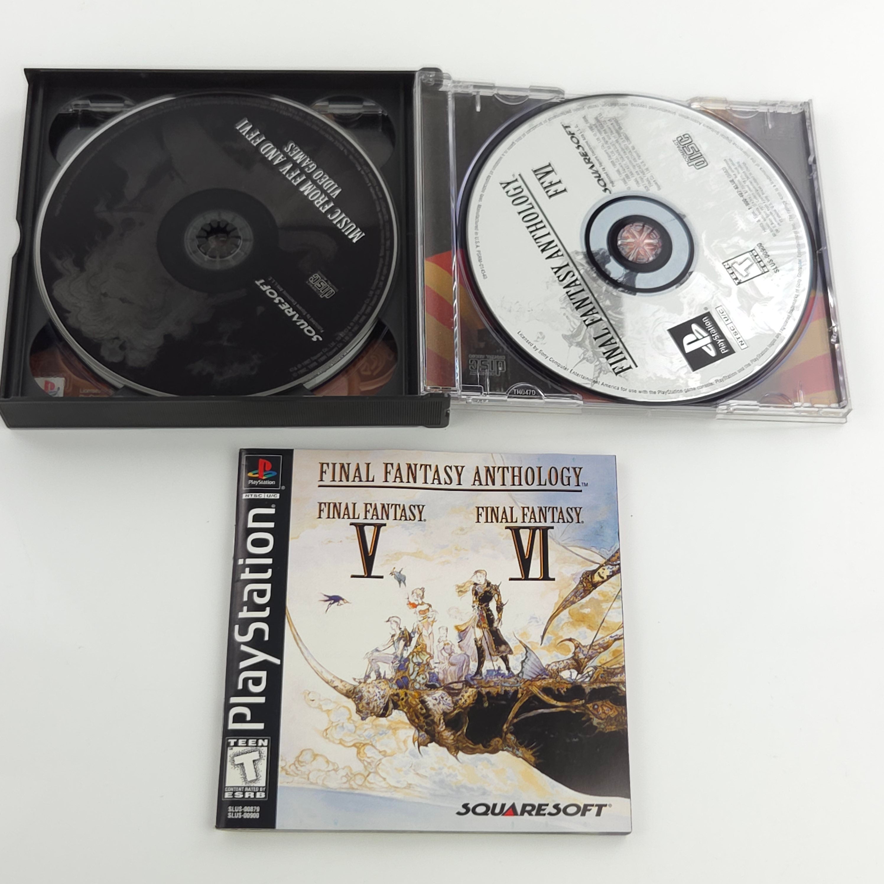 Playstation 1 Spiel – Final Fantasy Anthology OVP