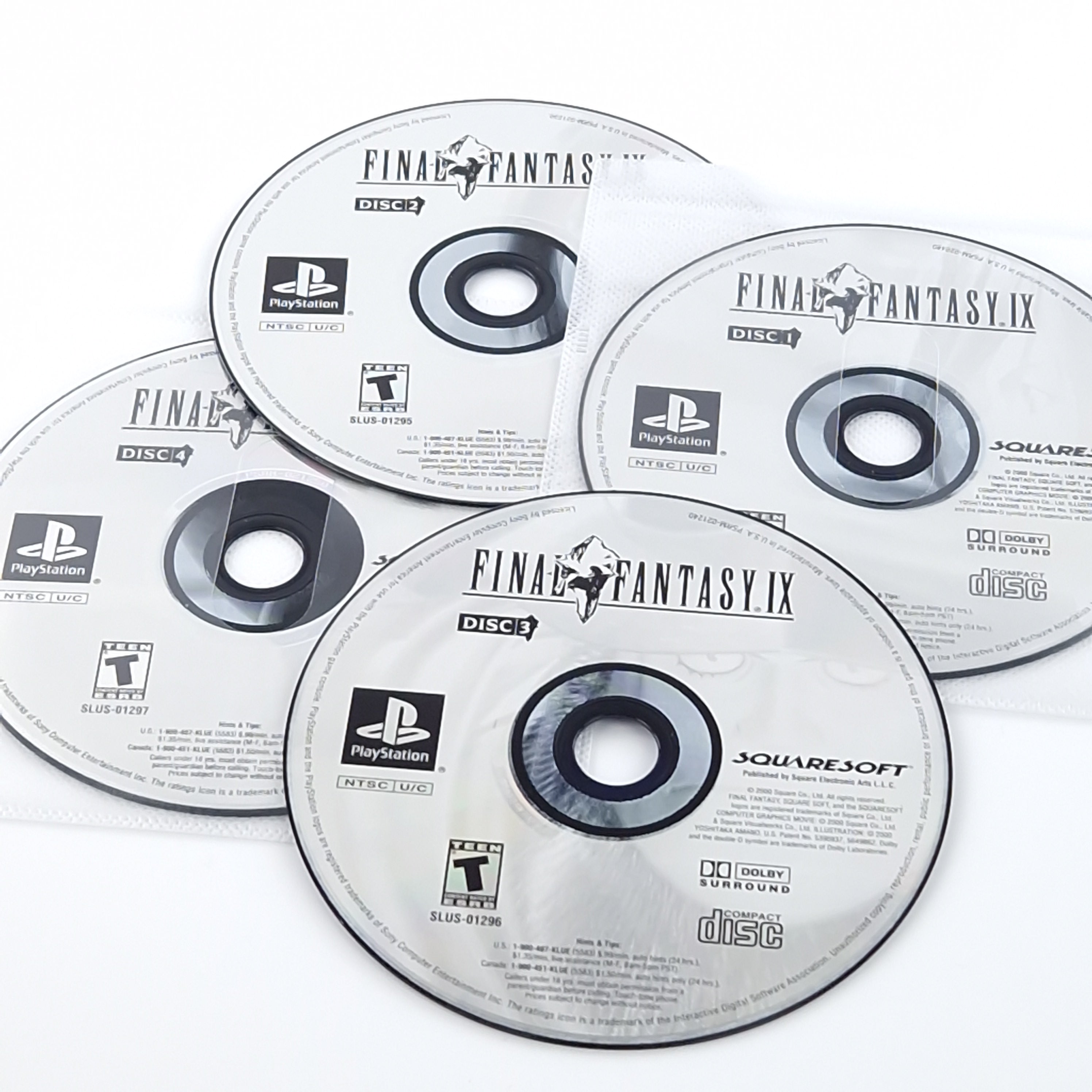 PlayStation 1 Spiel – Final Fantasy IX (NTSC-U/C)