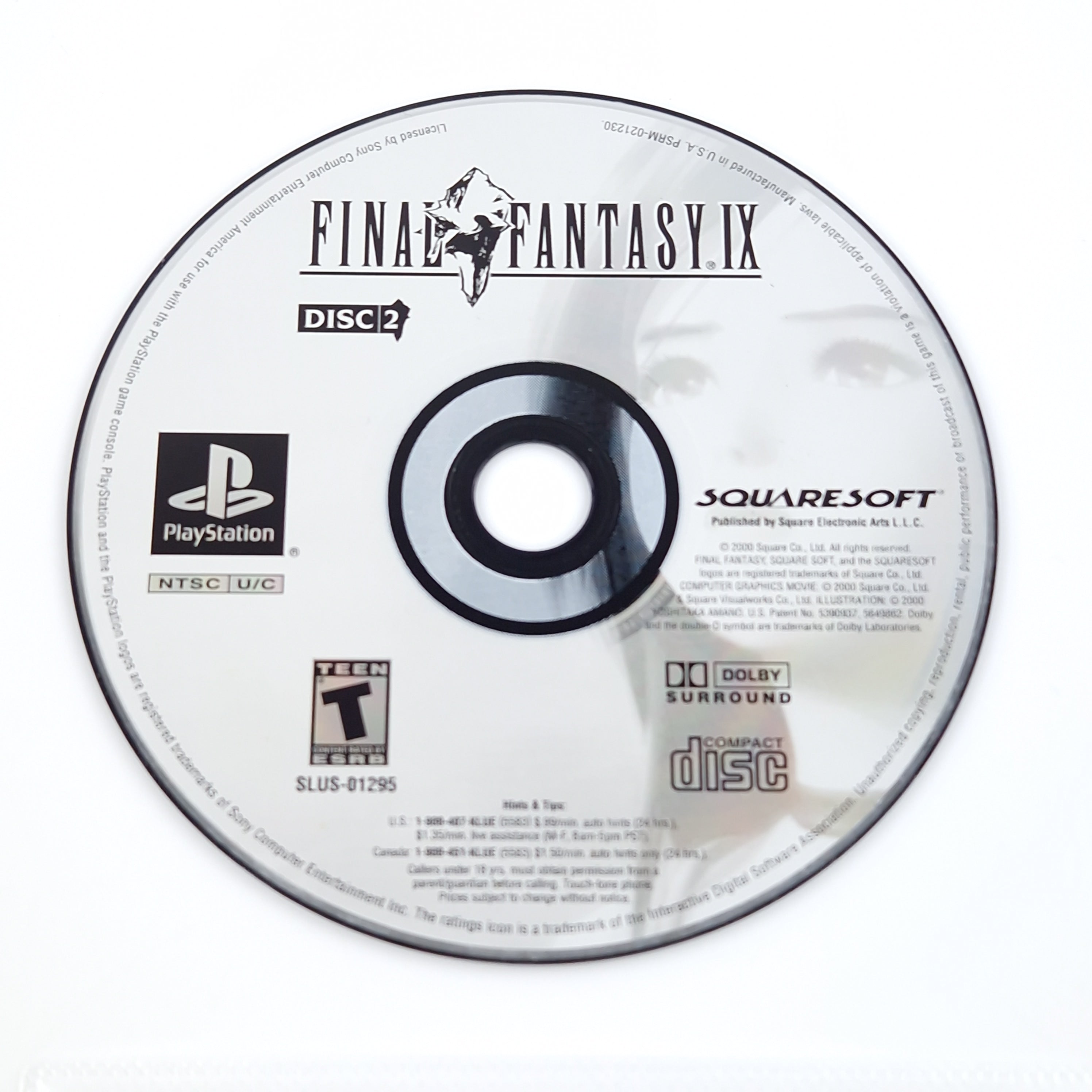 PlayStation 1 Spiel – Final Fantasy IX (NTSC-U/C)