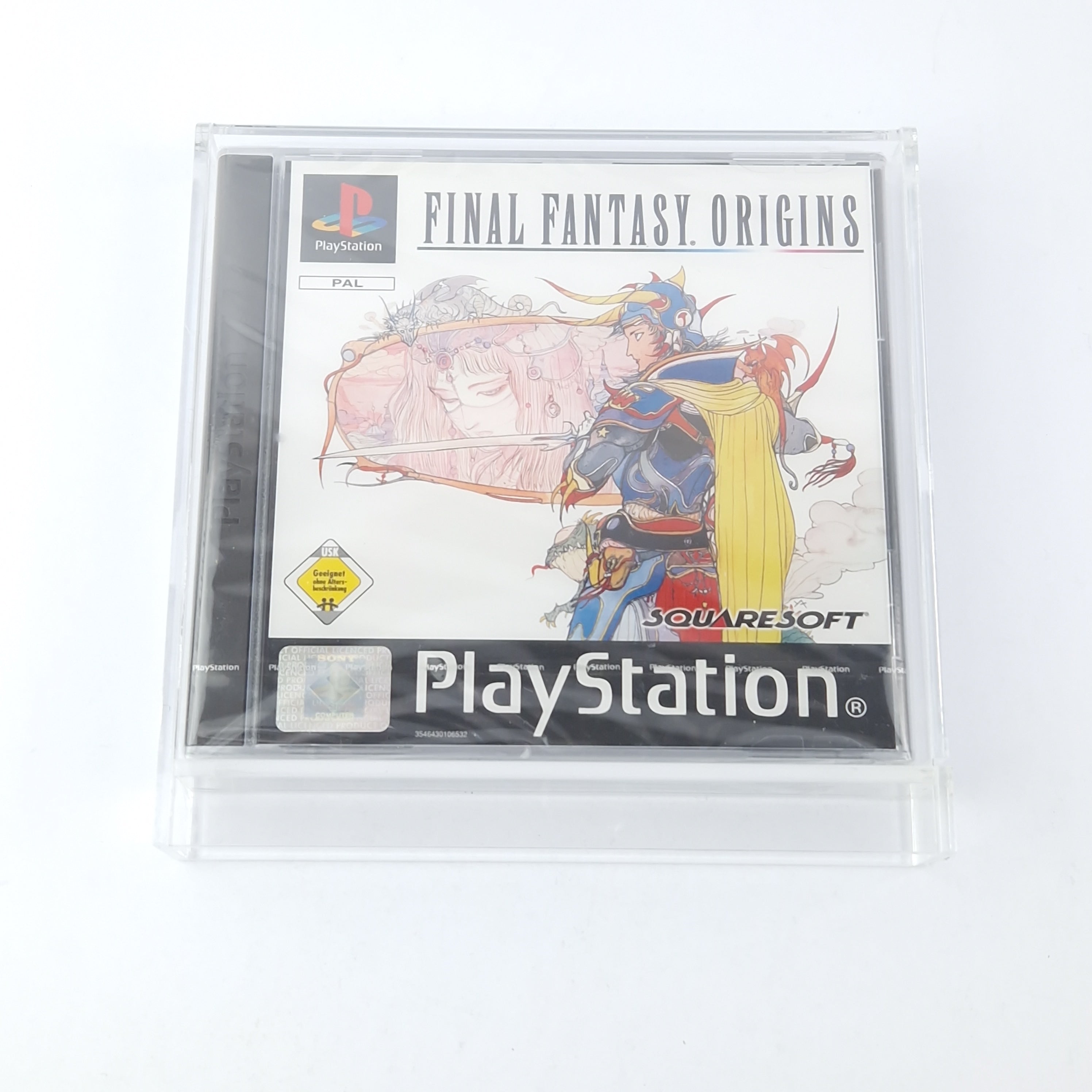Playstation 1 Spiel – Final Fantasy Origins Neu Acryl Case