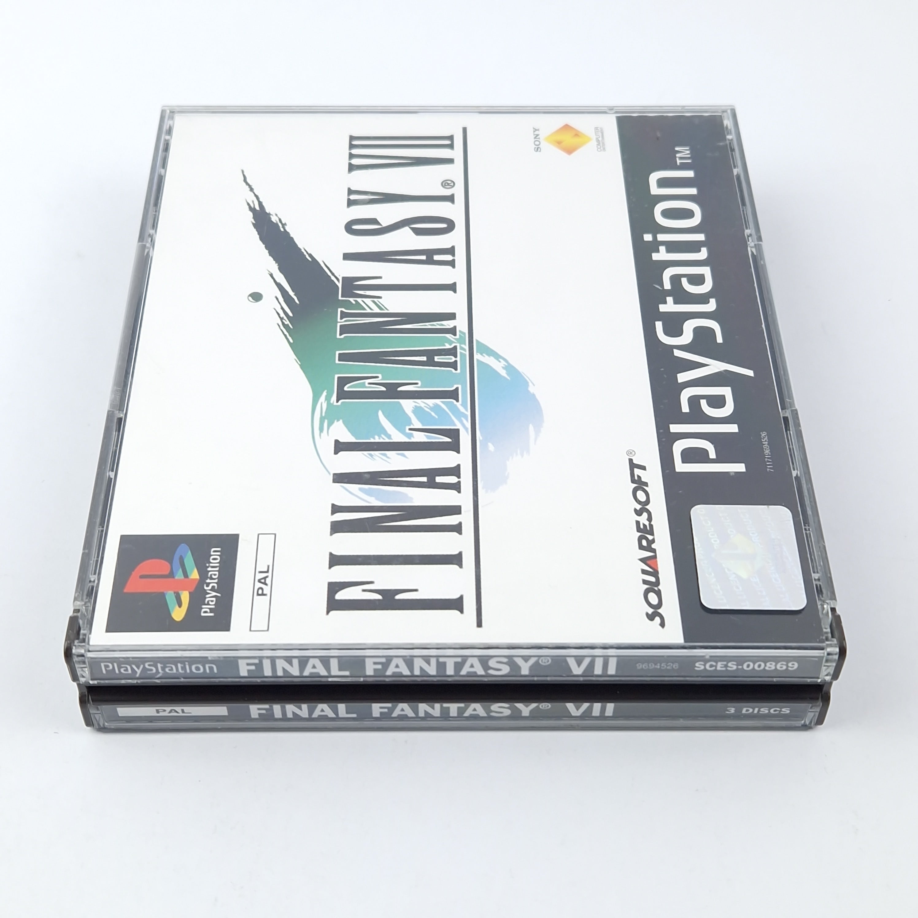 Playstation 1 Spiel – Final Fantasy VII OVP PAL PS1