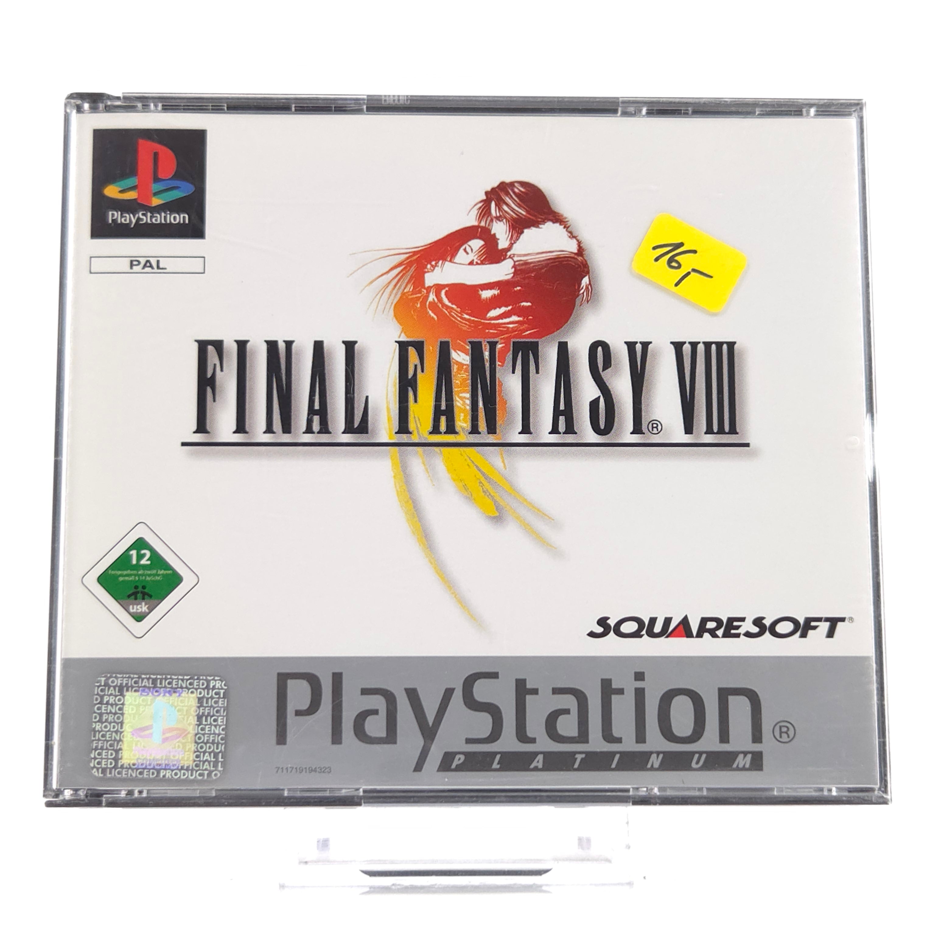 Playstation 1 Spiel – Final Fantasy VIII OVP Anleitung