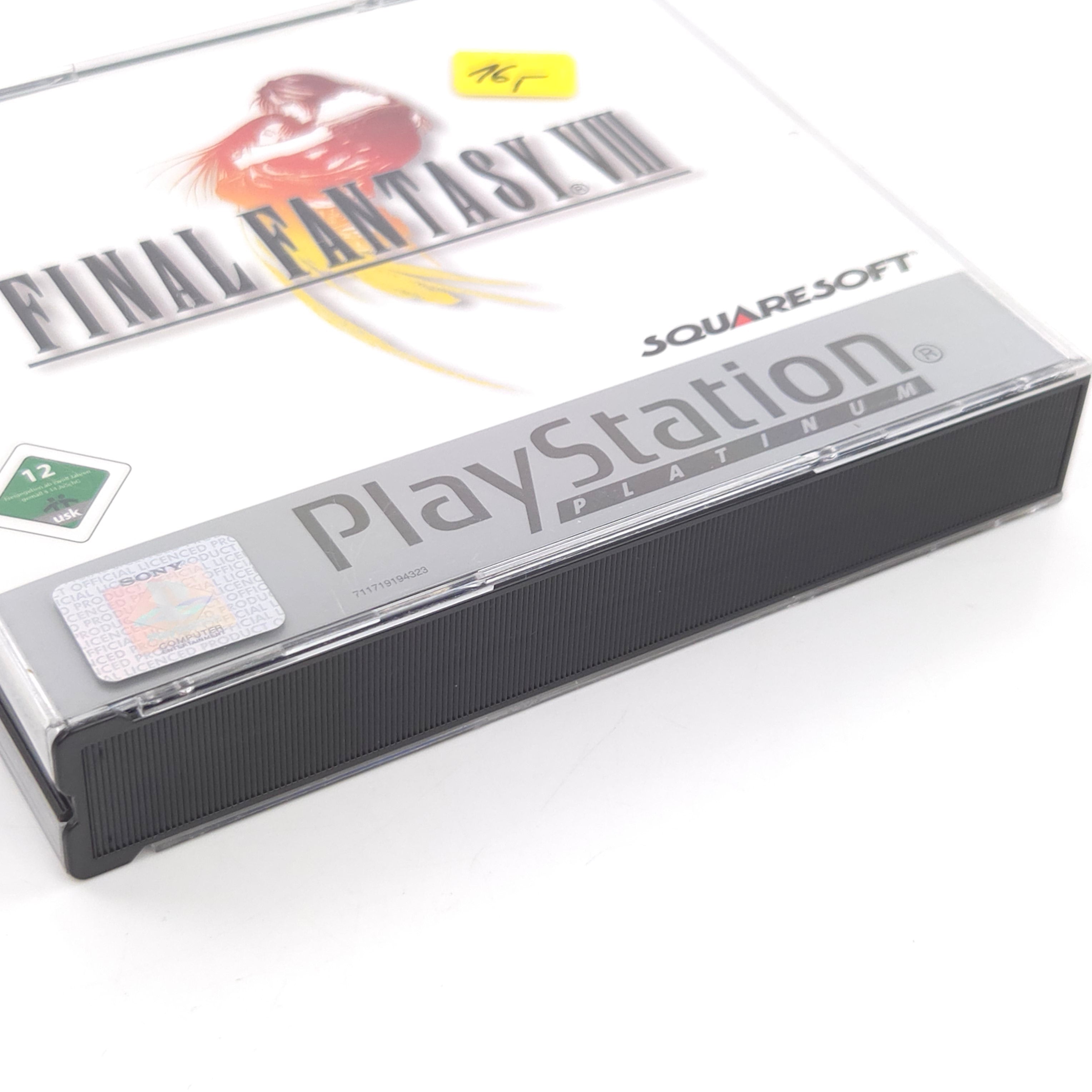 Playstation 1 Spiel – Final Fantasy VIII OVP Anleitung
