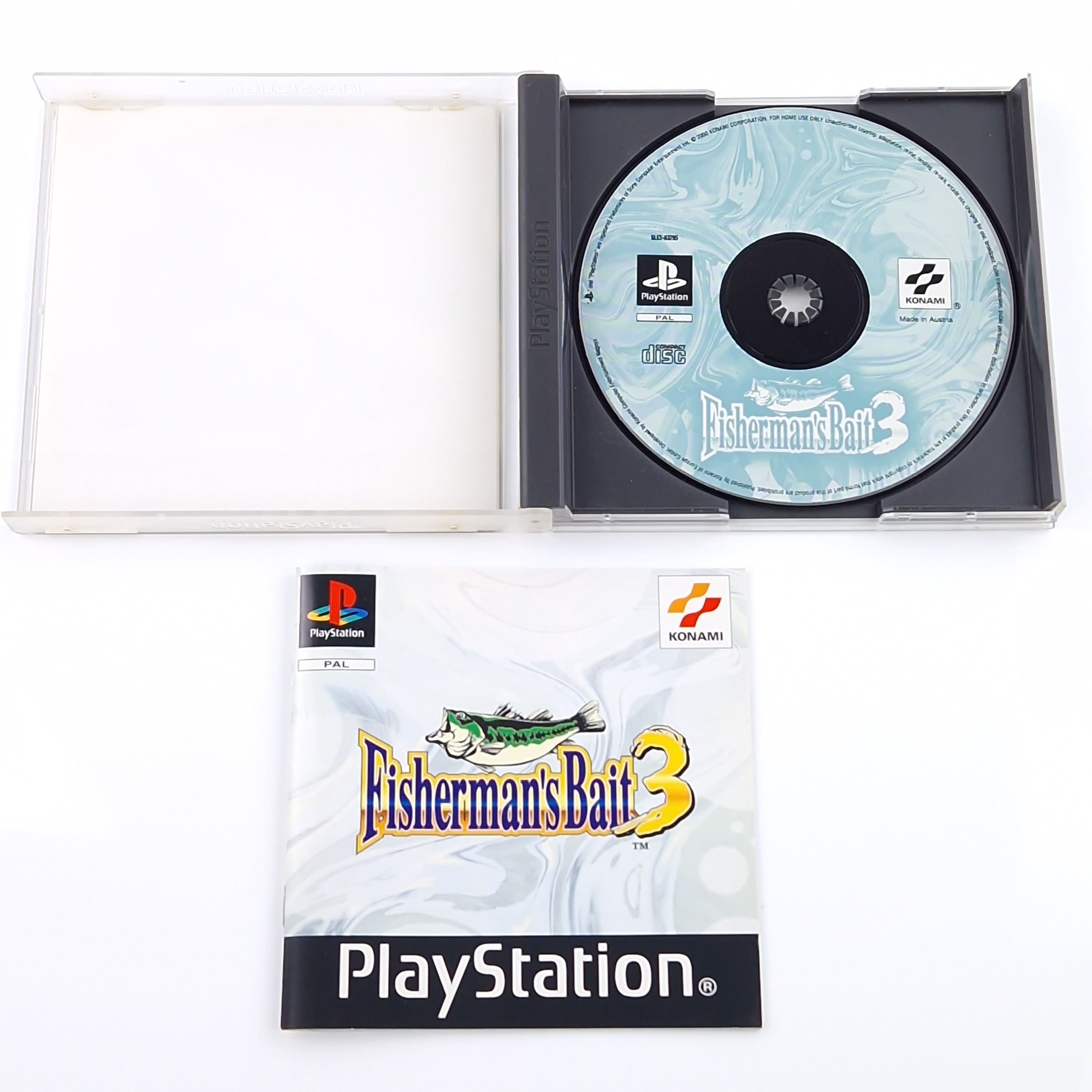 Playstation 1 Spiel – Fishermans Bait 3 PS1 OVP Angeln