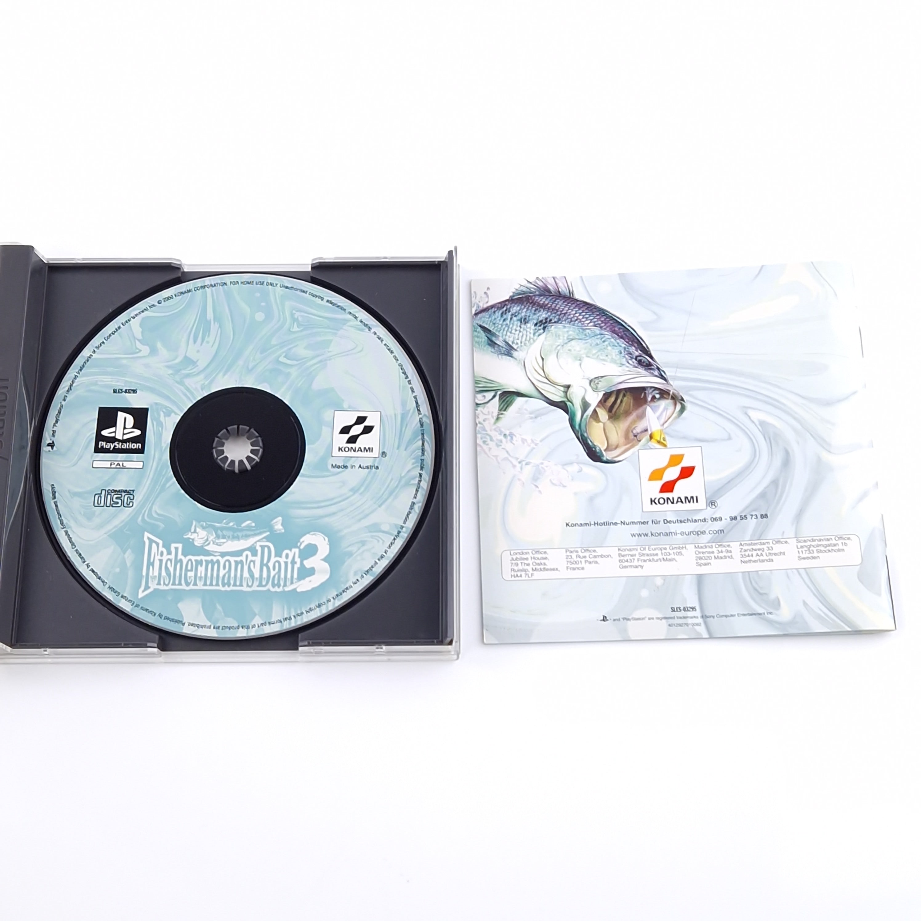 Playstation 1 Spiel – Fishermans Bait 3 PS1 OVP Angeln