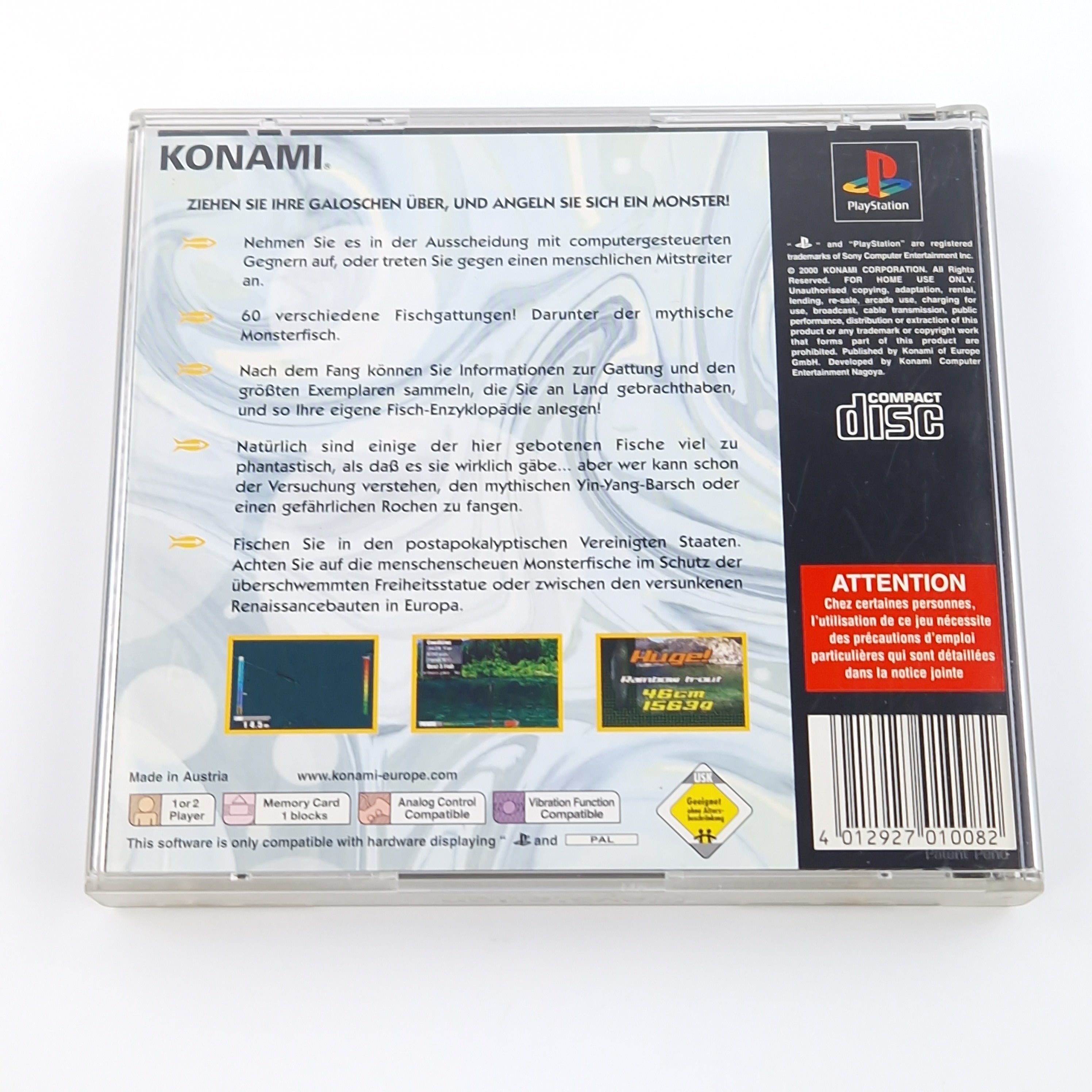 Playstation 1 Spiel – Fishermans Bait 3 PS1 OVP Angeln