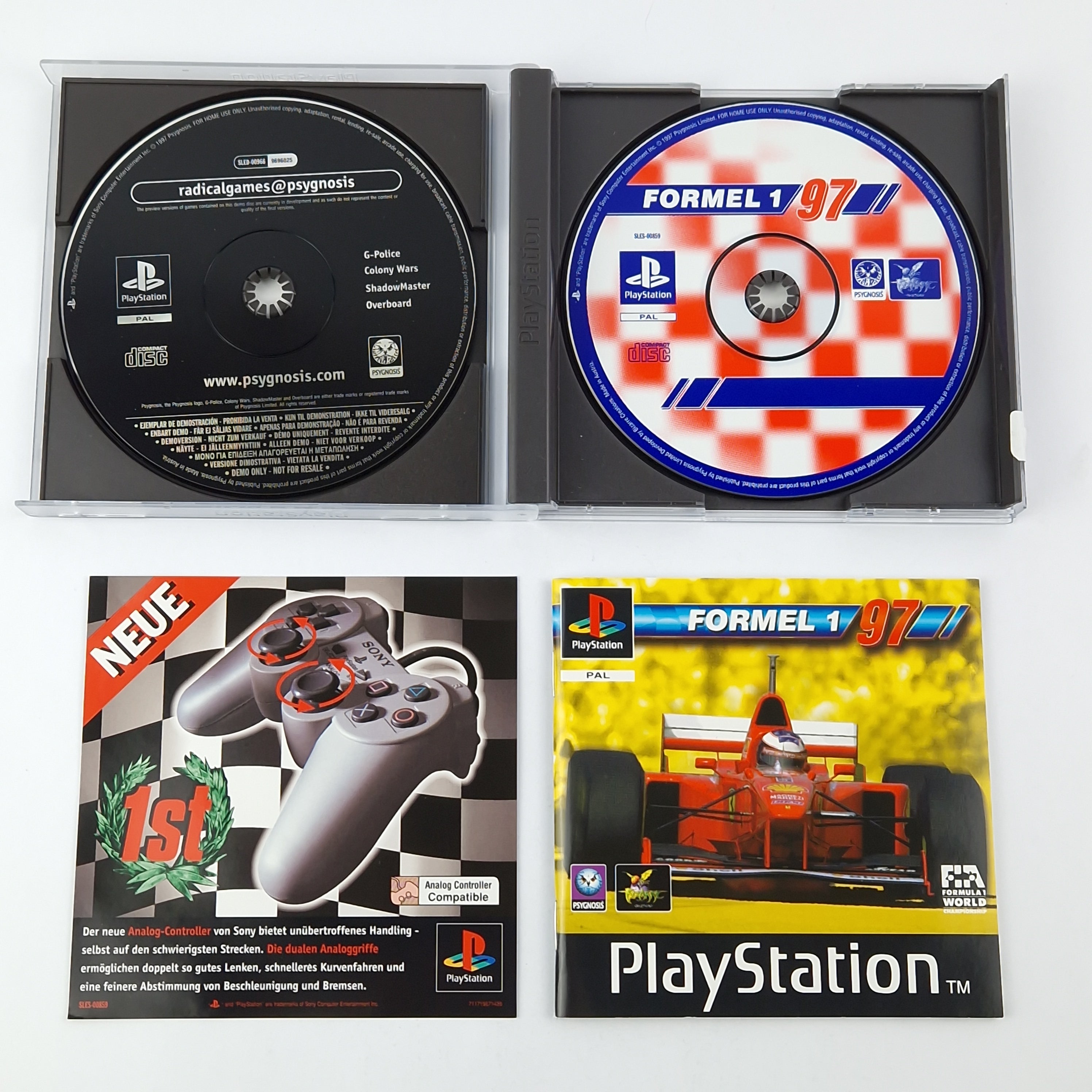 Playstation 1 Spiel – Forme 1 97 plus Demo (OVP)