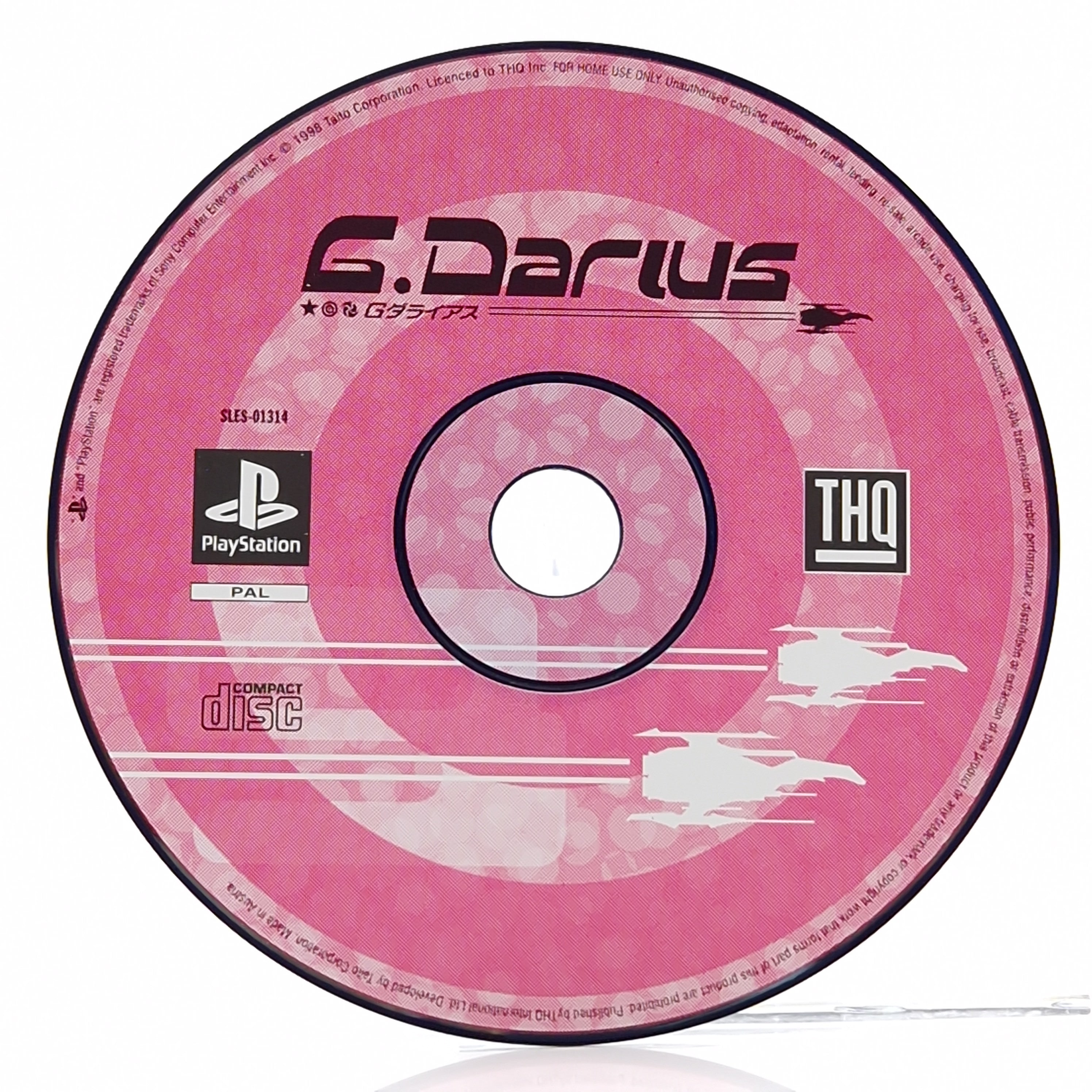 Playstation 1 Spiel – G Darius PS1 nur CD PAL