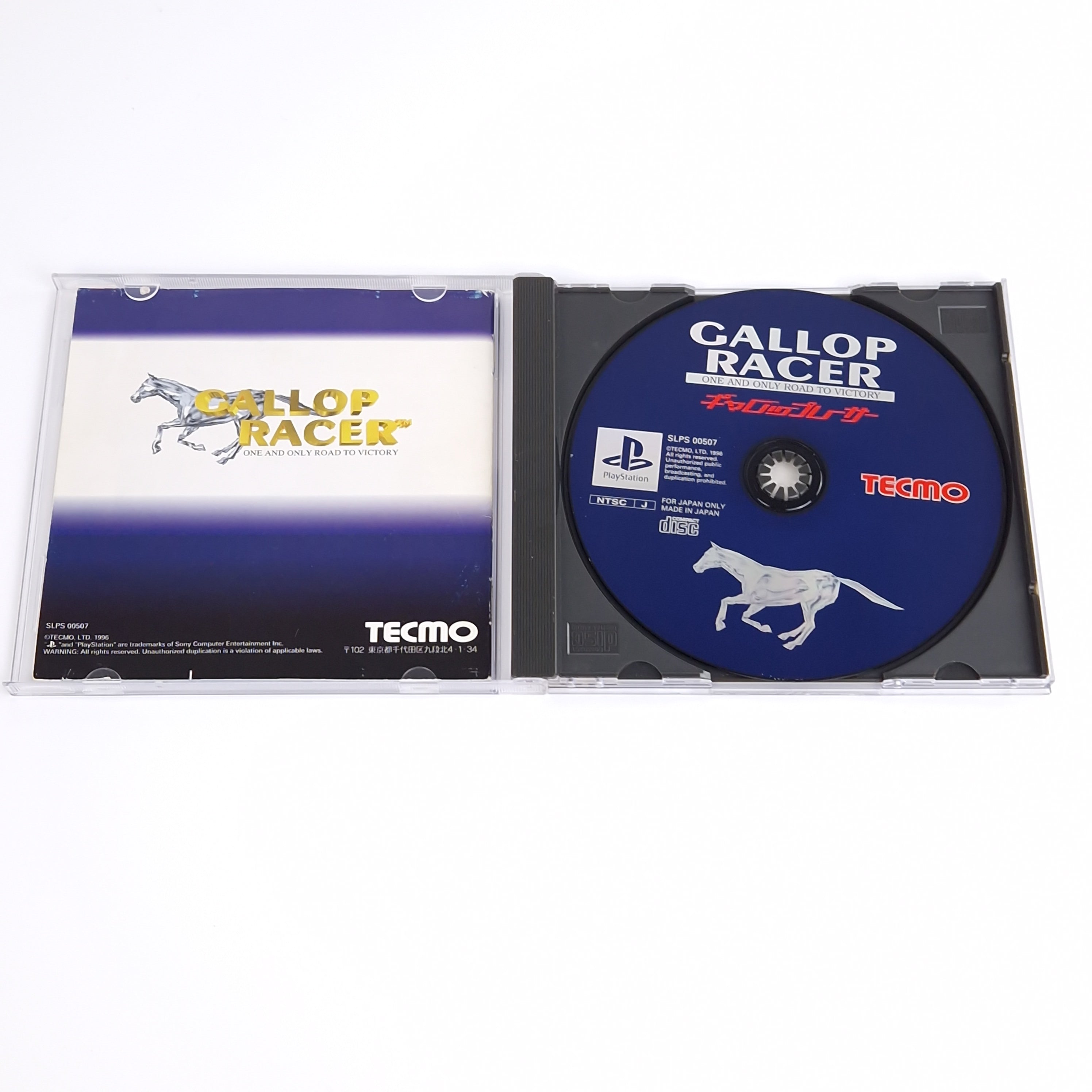 Playstation 1 Spiel – Gallop Racer (NTSC-J OVP)