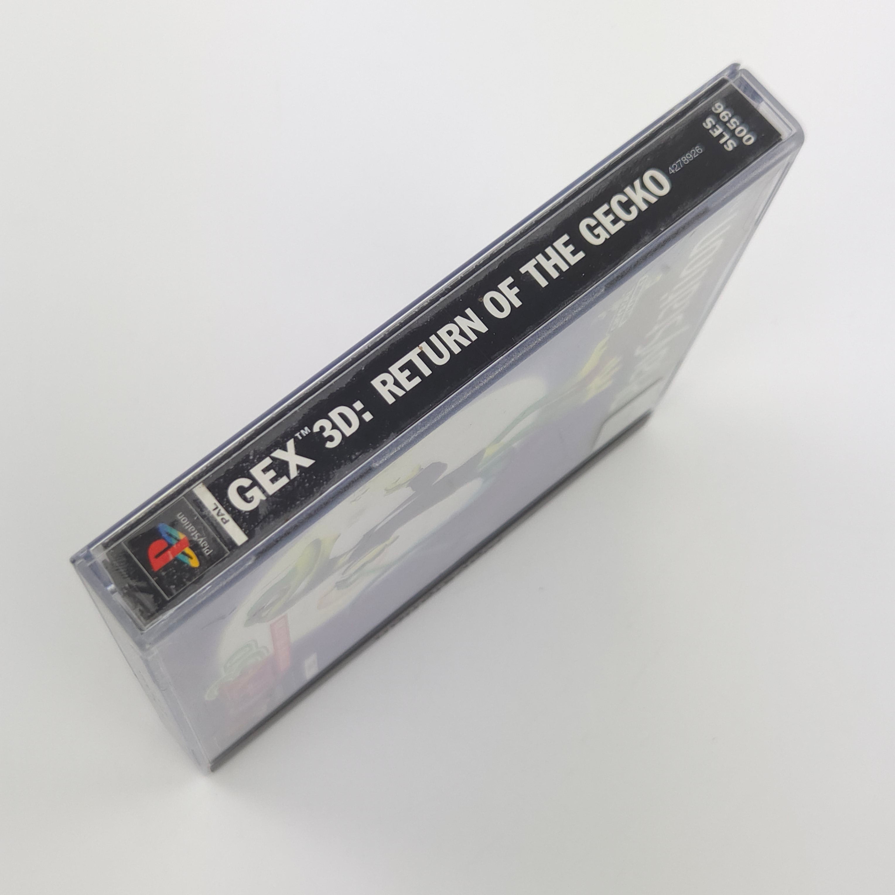 Playstation 1 Spiel – Gex 3D Return of the Gecko OVP