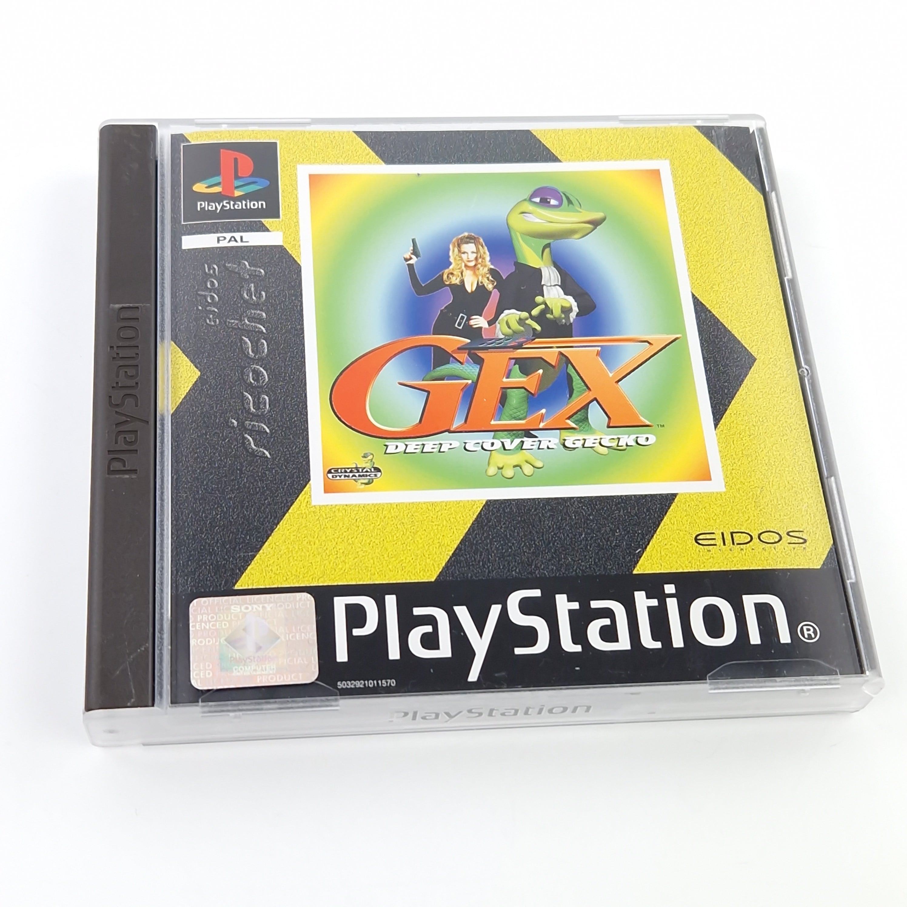 Playstation 1 Spiel – GEX Deep Cover Gecko OVP PS1