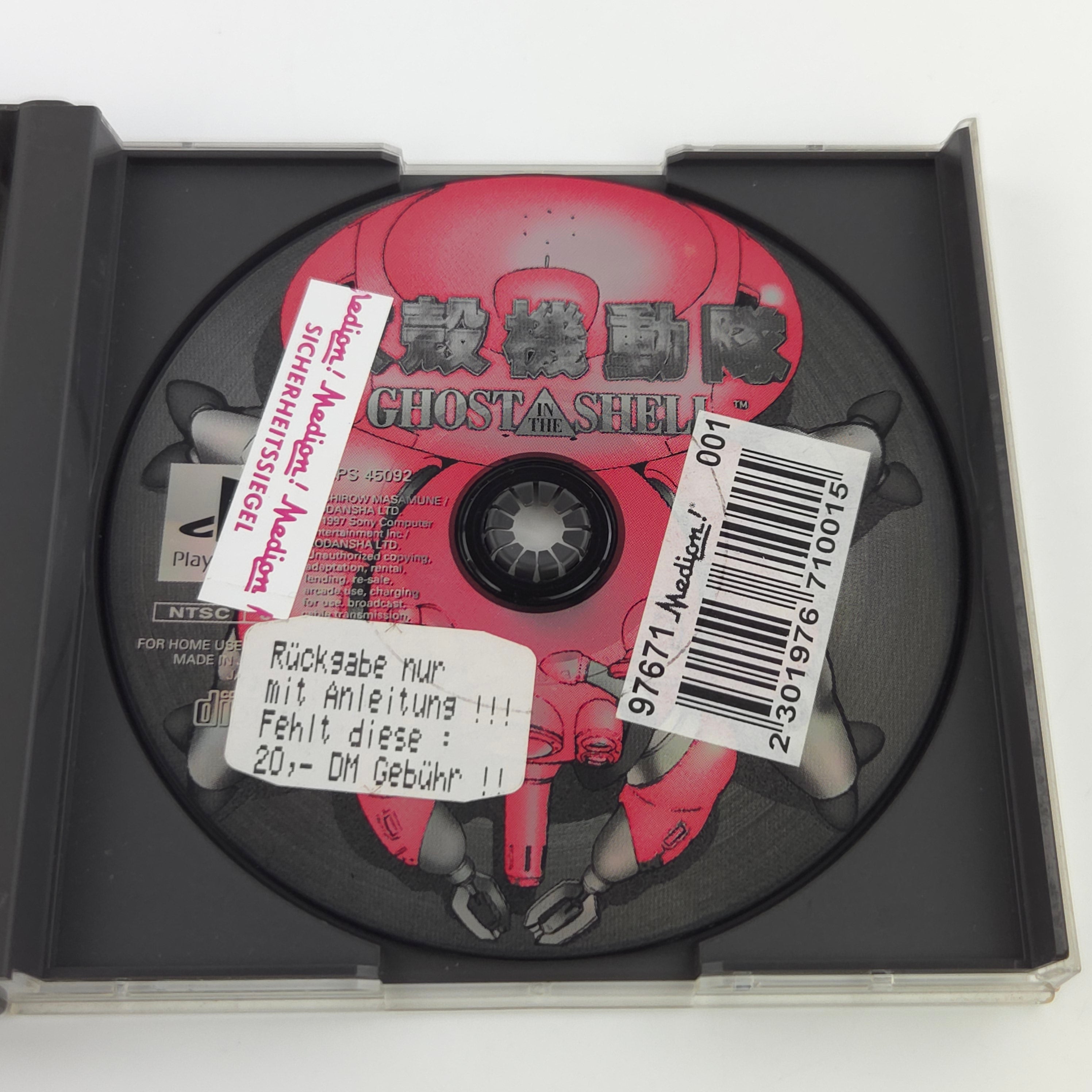 Playstation 1 Spiel – Ghost in the Shell (PS1 OVP)
