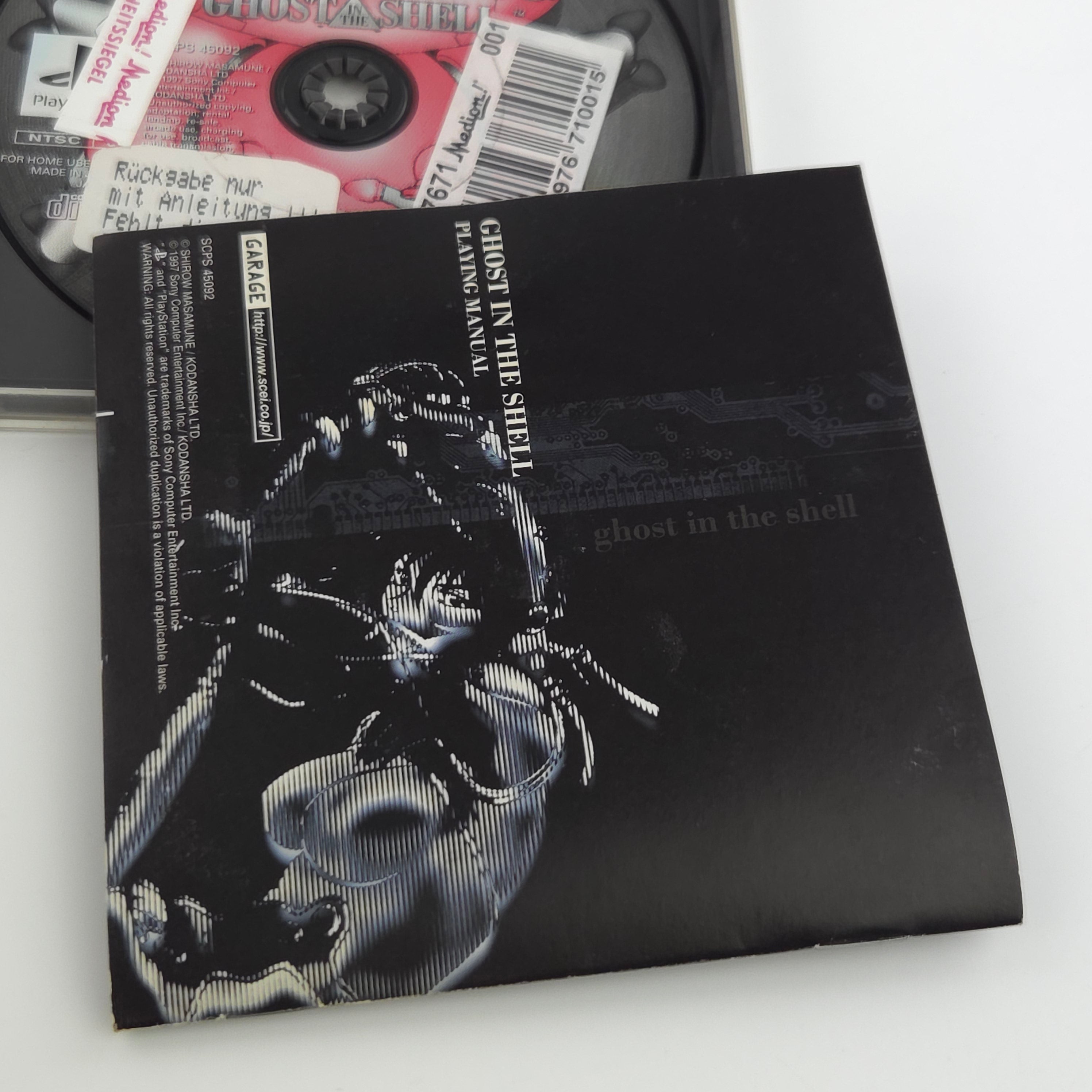 Playstation 1 Spiel – Ghost in the Shell (PS1 OVP)